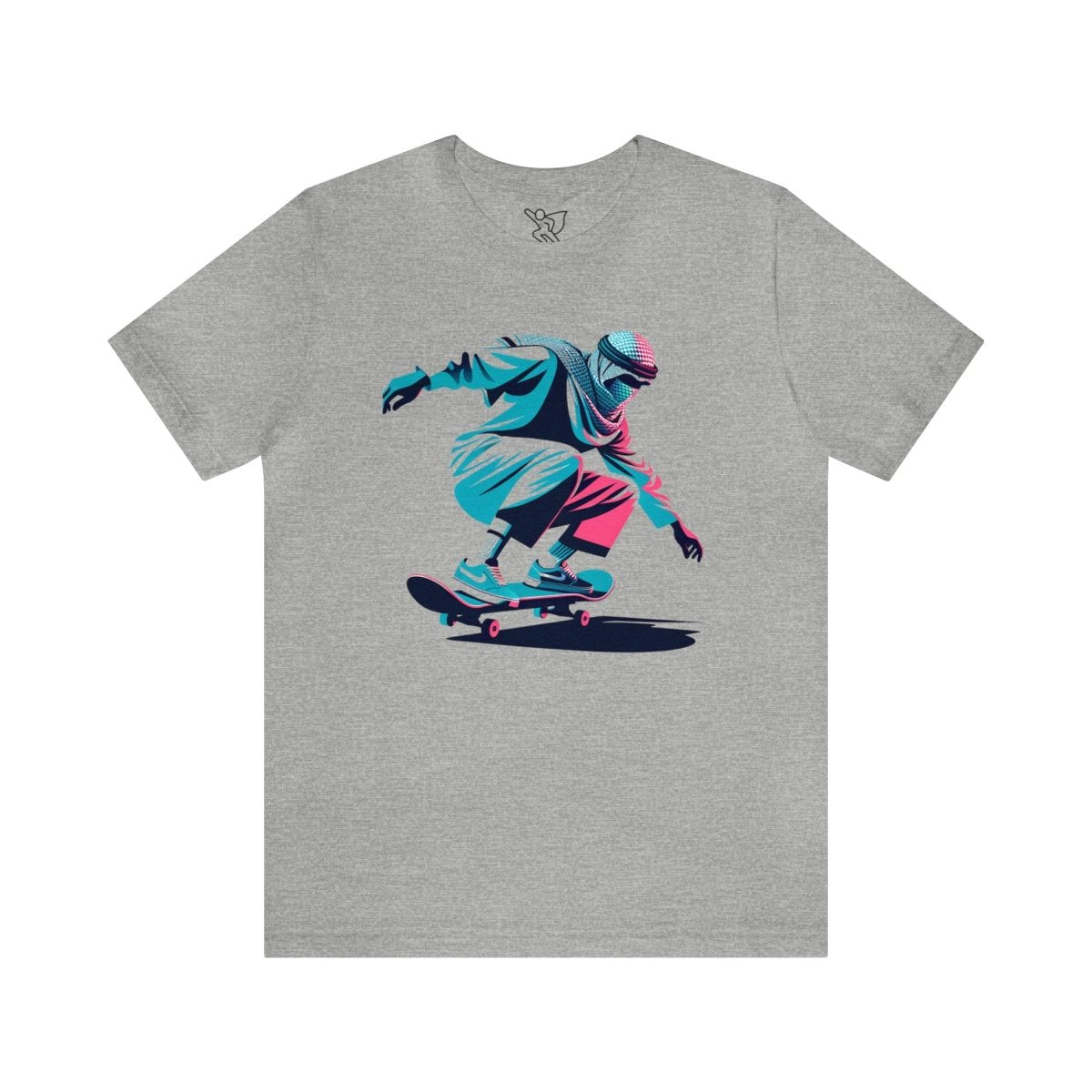 Urban Glide Dynamism - Short Sleeve Tee - AI Tee Hero