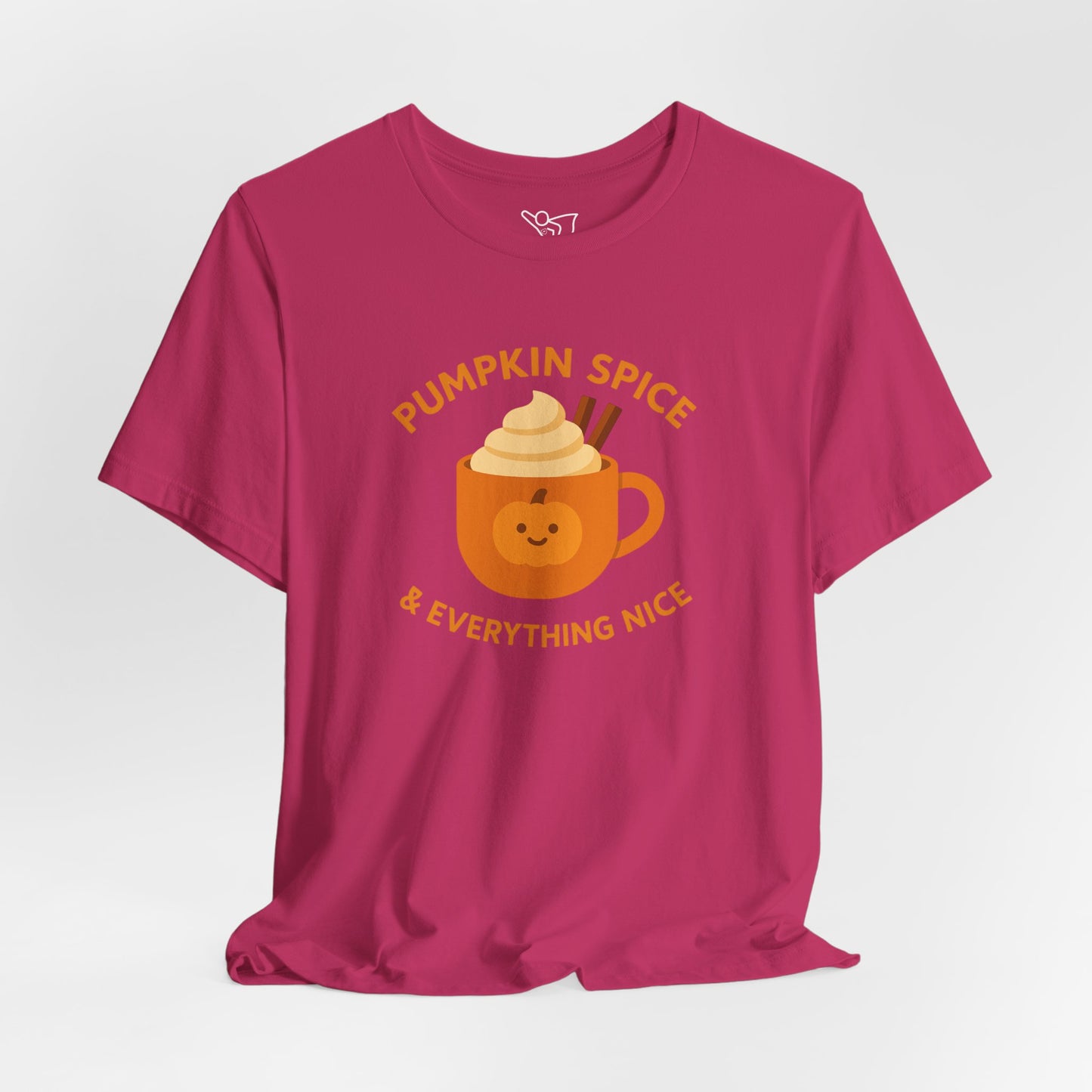 "Pumpkin Spice & Everything Nice" Fall T-Shirt, Autumn Fashion, Cozy Casual Wear, Pumpkin Lovers Gift, Seasonal Apparel