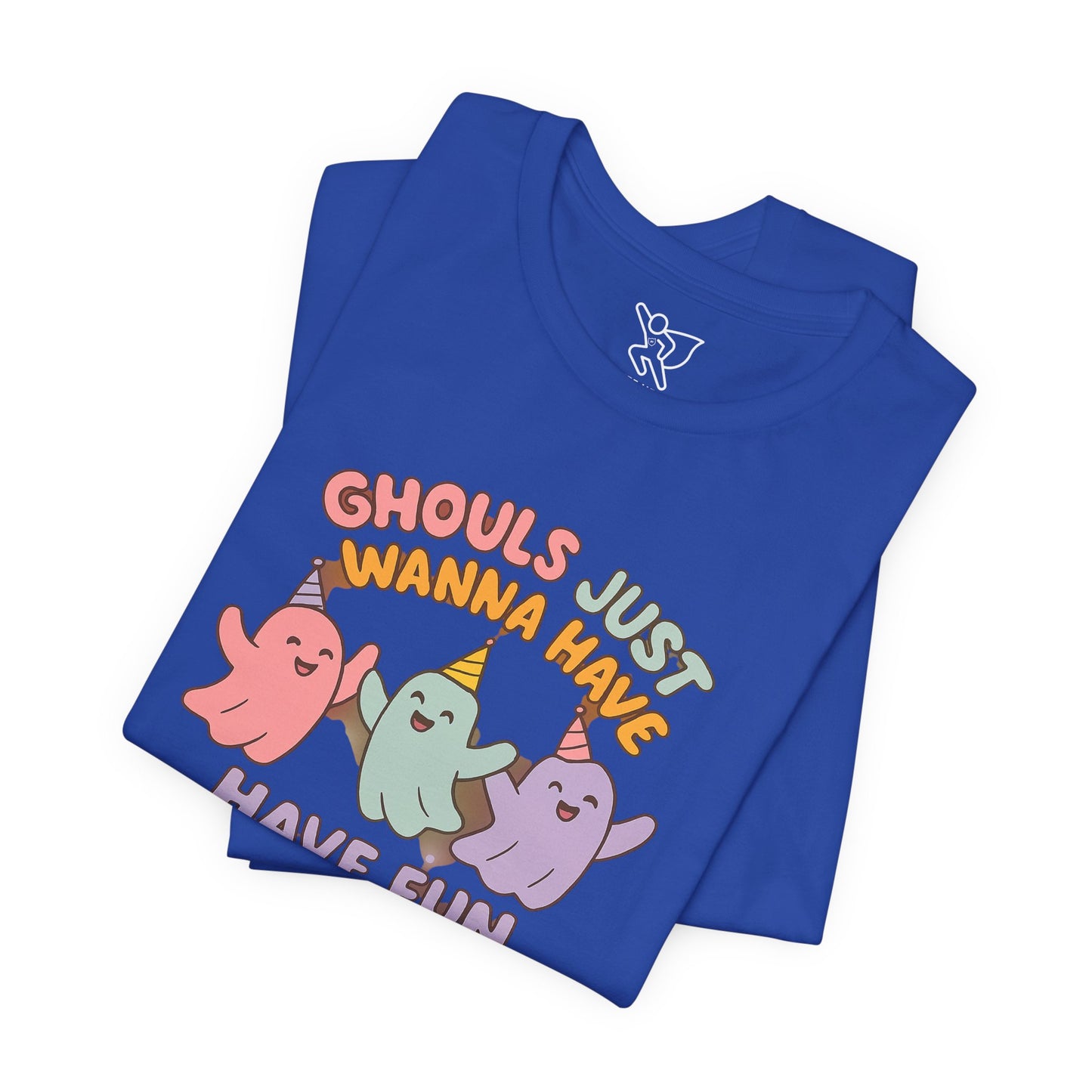 "Ghouls Just Wanna Have Fun" T-Shirt for Halloween, Unisex Graphic Shirt, Cute Ghosts Tee, Casual Wear, Gift for Friends