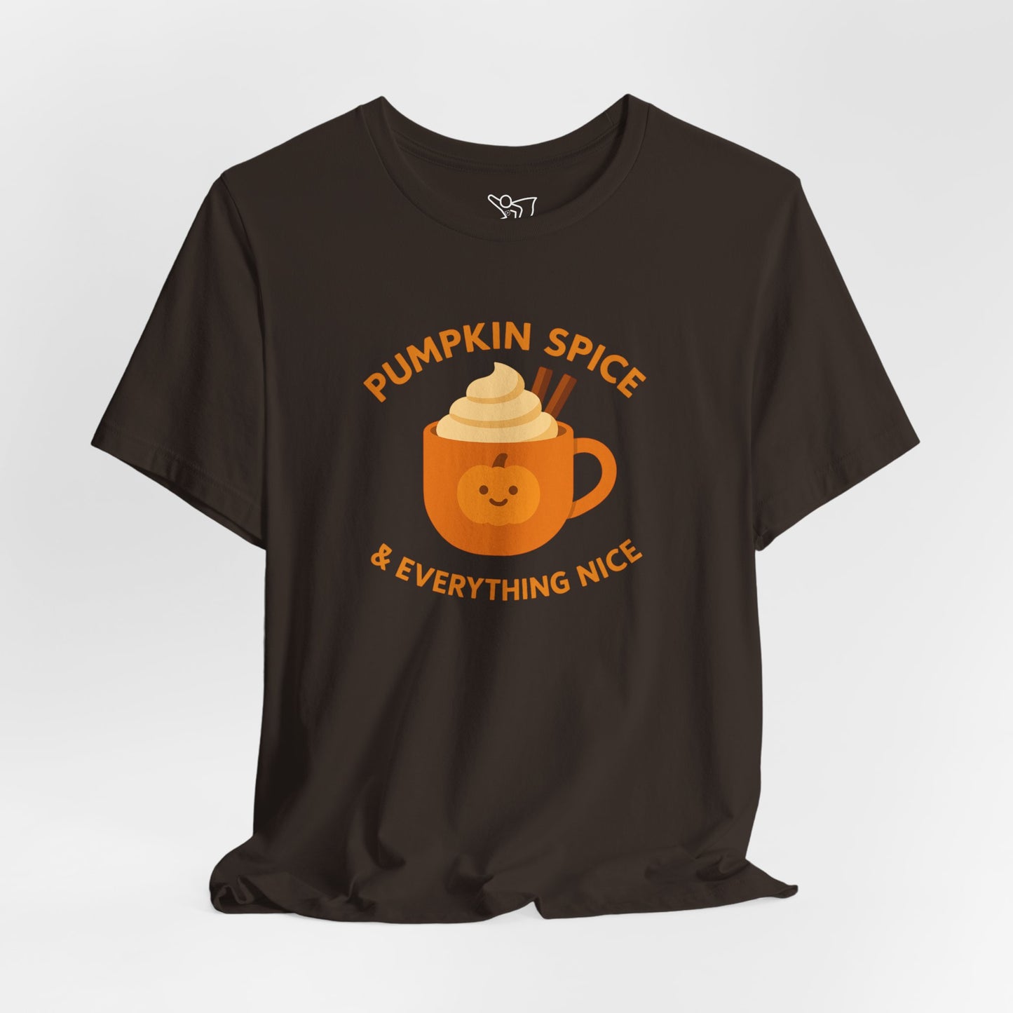 "Pumpkin Spice & Everything Nice" Fall T-Shirt, Autumn Fashion, Cozy Casual Wear, Pumpkin Lovers Gift, Seasonal Apparel
