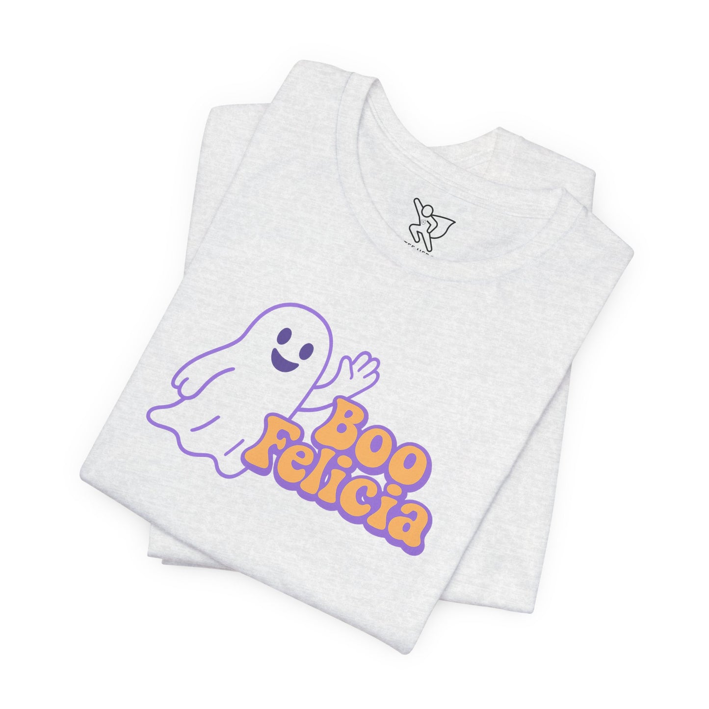 "Boo Felicia Ghost" Unisex Halloween T-Shirt, Spooky Apparel, Fun Gift, Casual Wear, Holiday Shirt