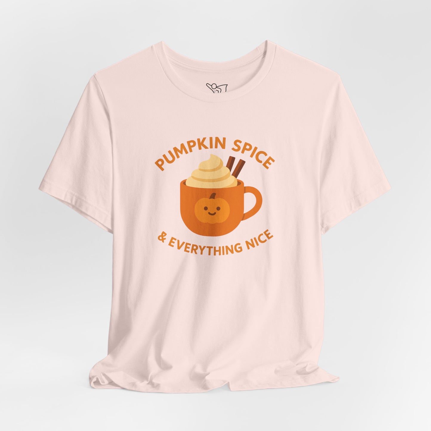 "Pumpkin Spice & Everything Nice" Fall T-Shirt, Autumn Fashion, Cozy Casual Wear, Pumpkin Lovers Gift, Seasonal Apparel