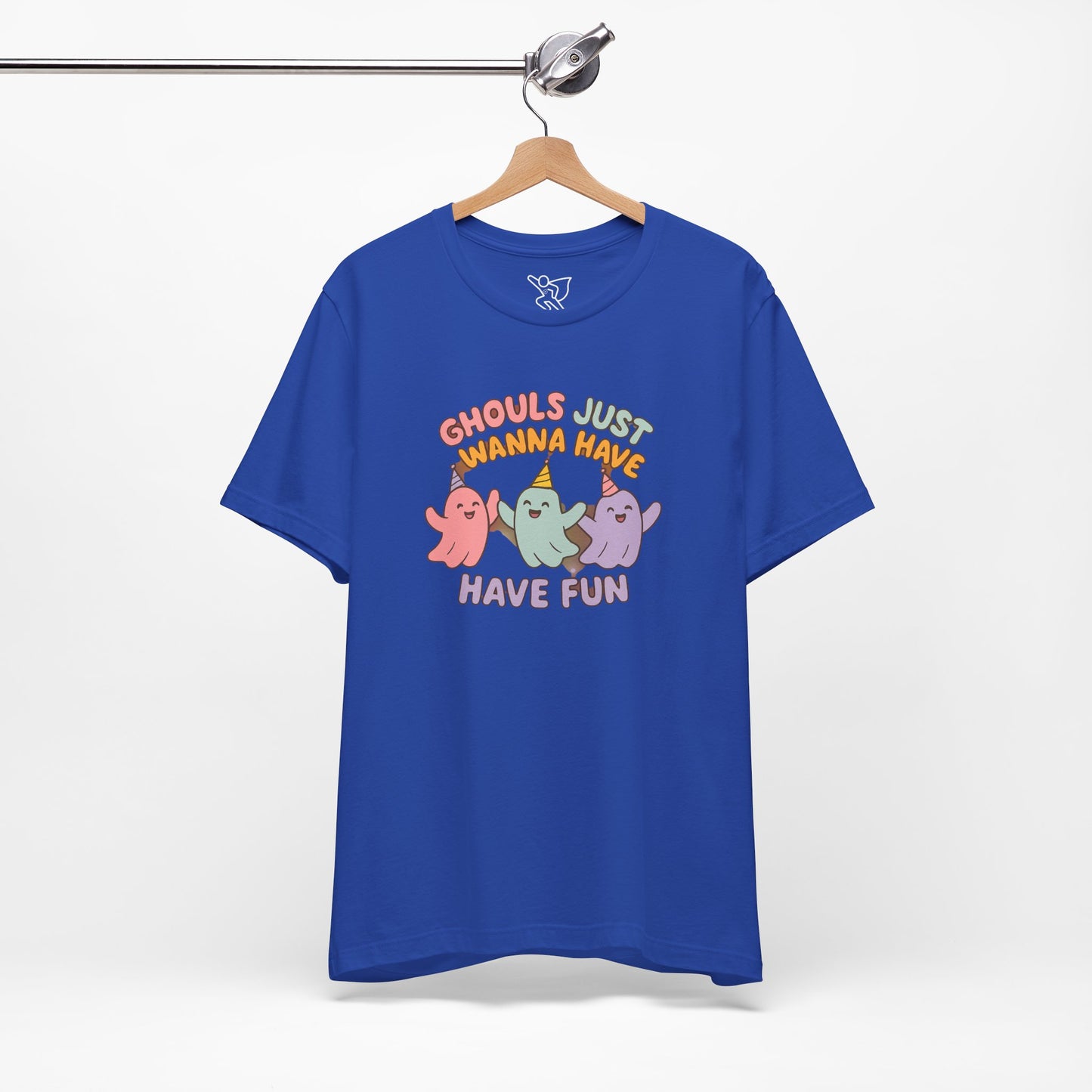 "Ghouls Just Wanna Have Fun" T-Shirt for Halloween, Unisex Graphic Shirt, Cute Ghosts Tee, Casual Wear, Gift for Friends
