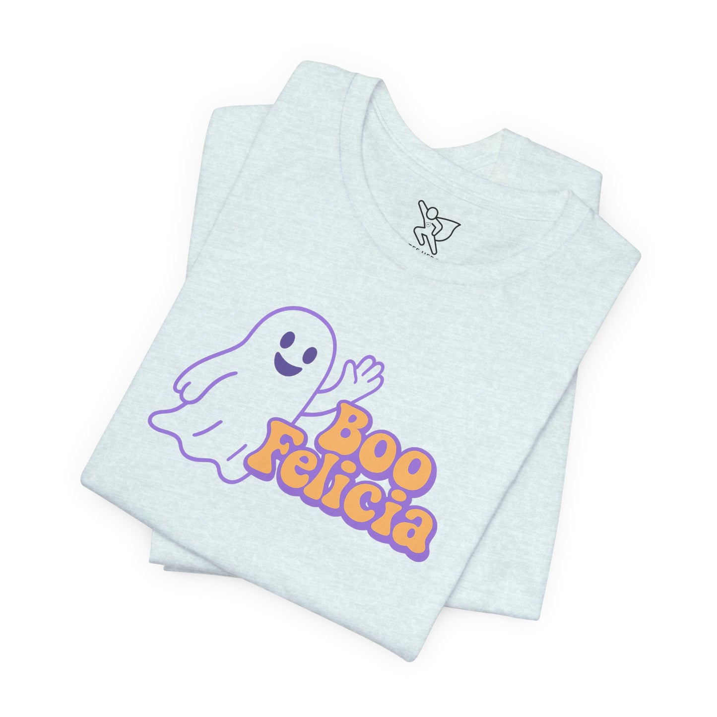 "Boo Felicia Ghost" Unisex Halloween T-Shirt, Spooky Apparel, Fun Gift, Casual Wear, Holiday Shirt