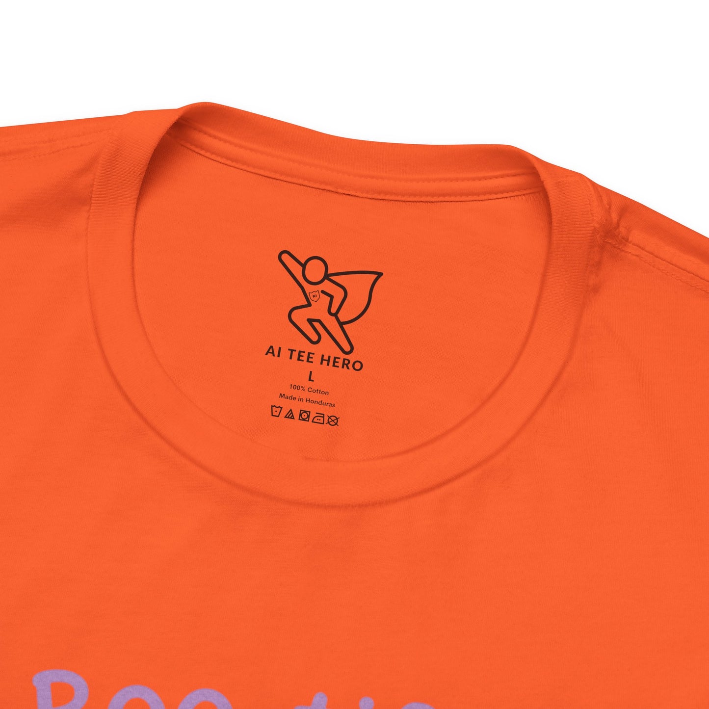 "Boo-tiful Inside Out" Ghost Tee, Cute Halloween Shirt, Unisex Short Sleeve T-Shirt, Fall Apparel, Spooky Vibes, Gift for Halloween Lovers