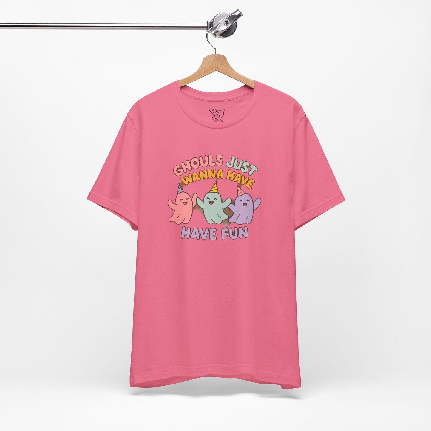 "Ghouls Just Wanna Have Fun" T-Shirt for Halloween, Unisex Graphic Shirt, Cute Ghosts Tee, Casual Wear, Gift for Friends