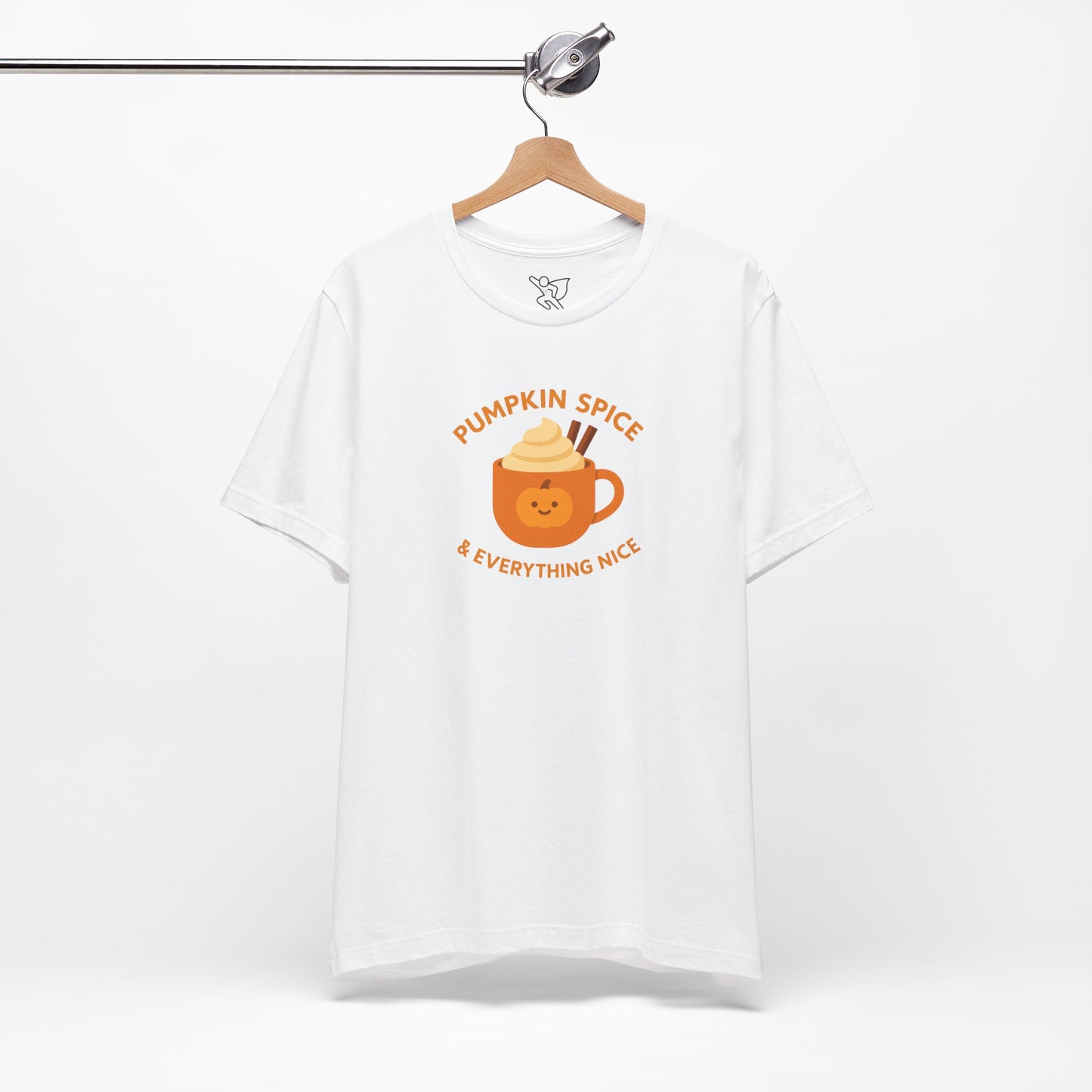"Pumpkin Spice & Everything Nice" Fall T-Shirt, Autumn Fashion, Cozy Casual Wear, Pumpkin Lovers Gift, Seasonal Apparel