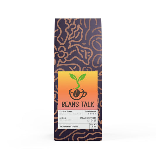 Beans Talk - Bitterroot Coffee Blend (Dark French Roast) 12oz