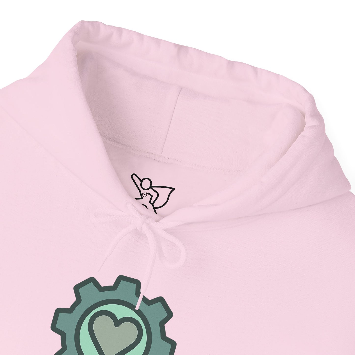 "Engineered for Love" Hoodie Cozy Unisex Sweatshirt, Perfect Gift for Engineers, Valentine's Day, Casual Wear, Birthday Present CW-1 Teal