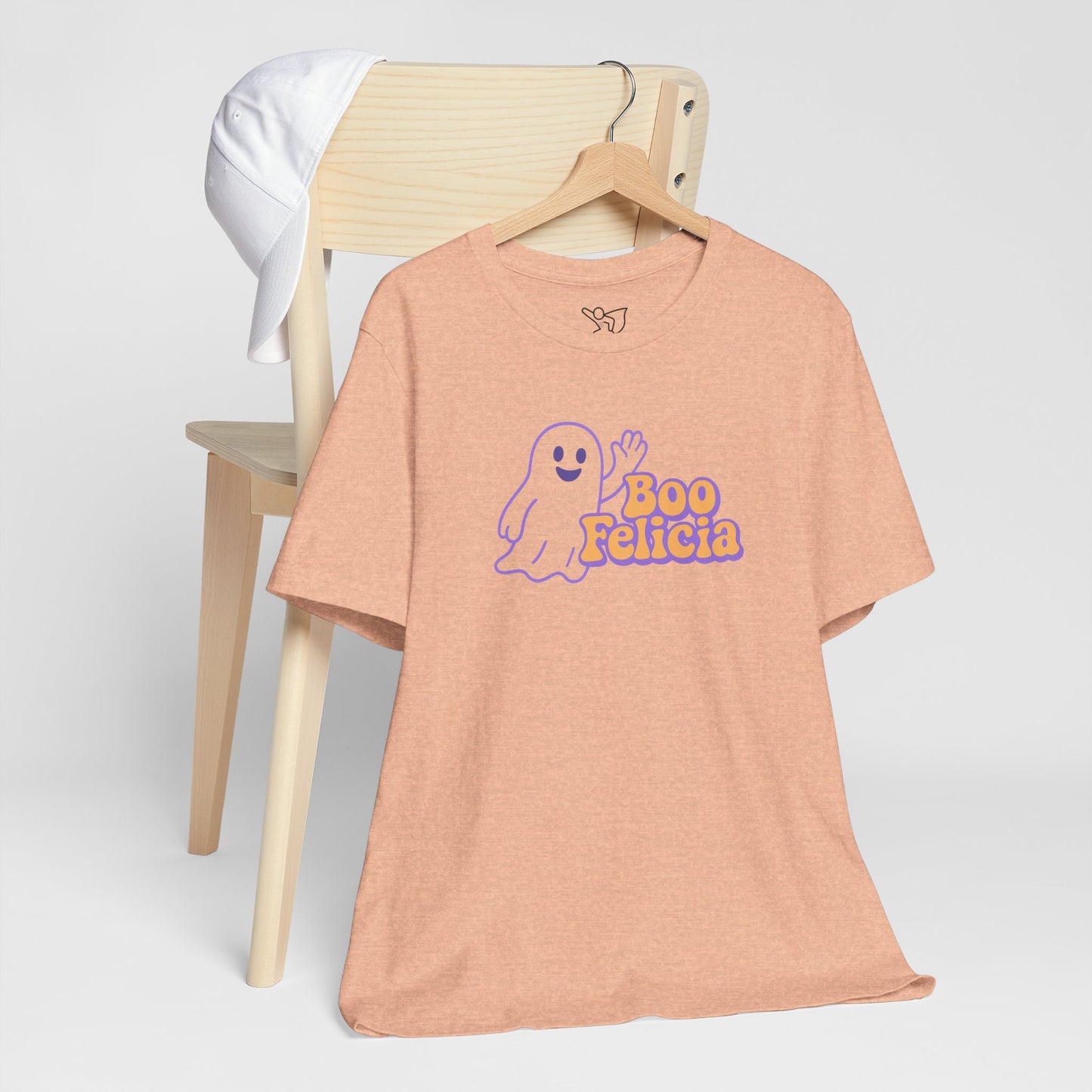"Boo Felicia Ghost" Unisex Halloween T-Shirt, Spooky Apparel, Fun Gift, Casual Wear, Holiday Shirt