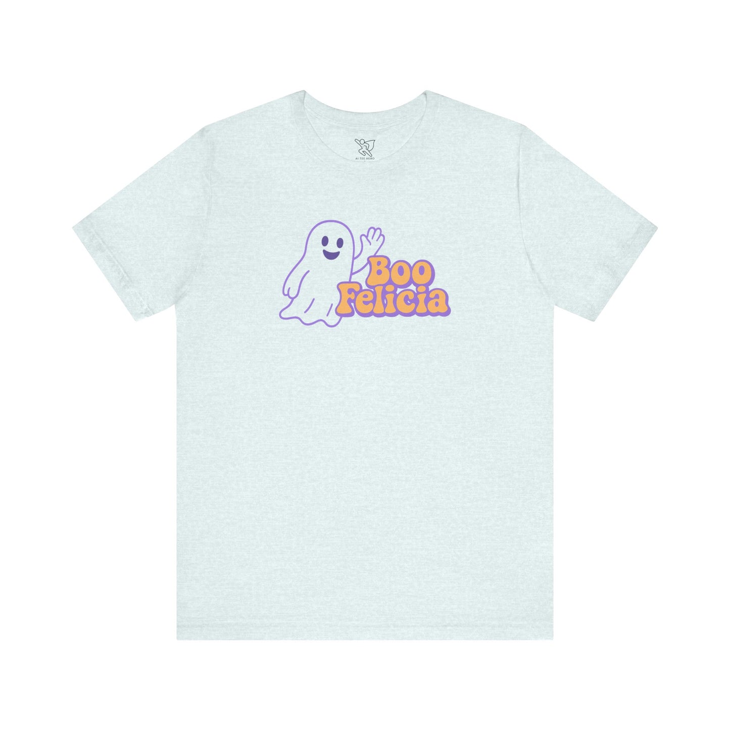 "Boo Felicia Ghost" Unisex Halloween T-Shirt, Spooky Apparel, Fun Gift, Casual Wear, Holiday Shirt
