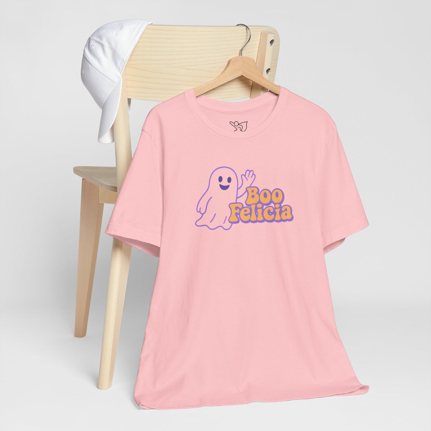 "Boo Felicia Ghost" Unisex Halloween T-Shirt, Spooky Apparel, Fun Gift, Casual Wear, Holiday Shirt