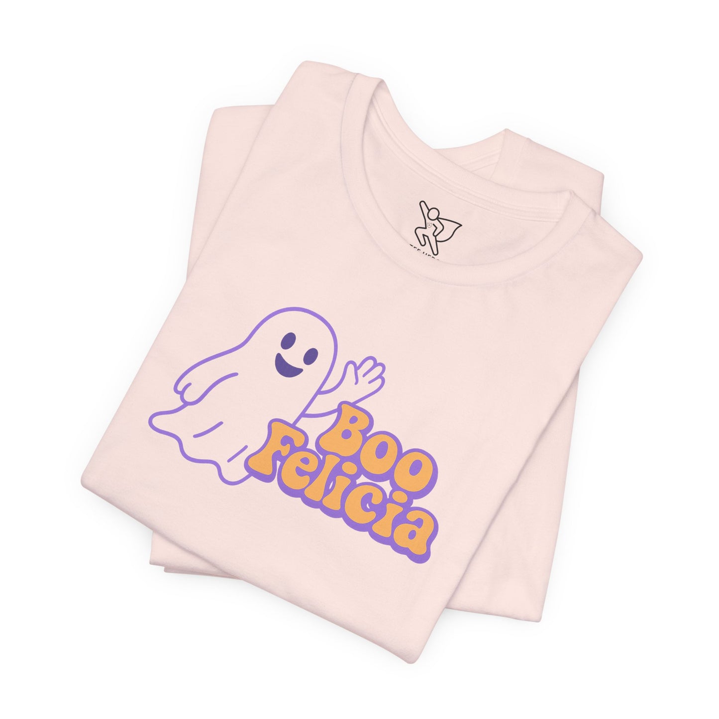 "Boo Felicia Ghost" Unisex Halloween T-Shirt, Spooky Apparel, Fun Gift, Casual Wear, Holiday Shirt
