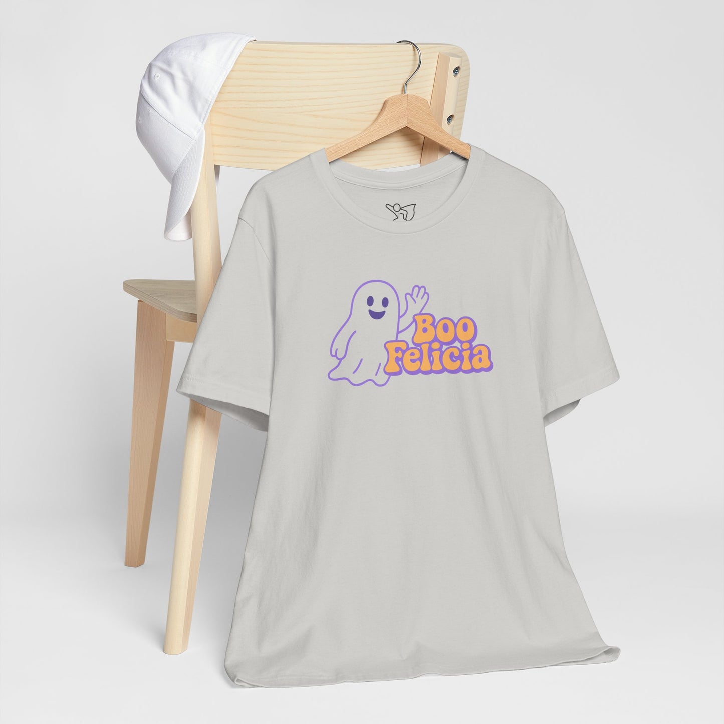"Boo Felicia Ghost" Unisex Halloween T-Shirt, Spooky Apparel, Fun Gift, Casual Wear, Holiday Shirt