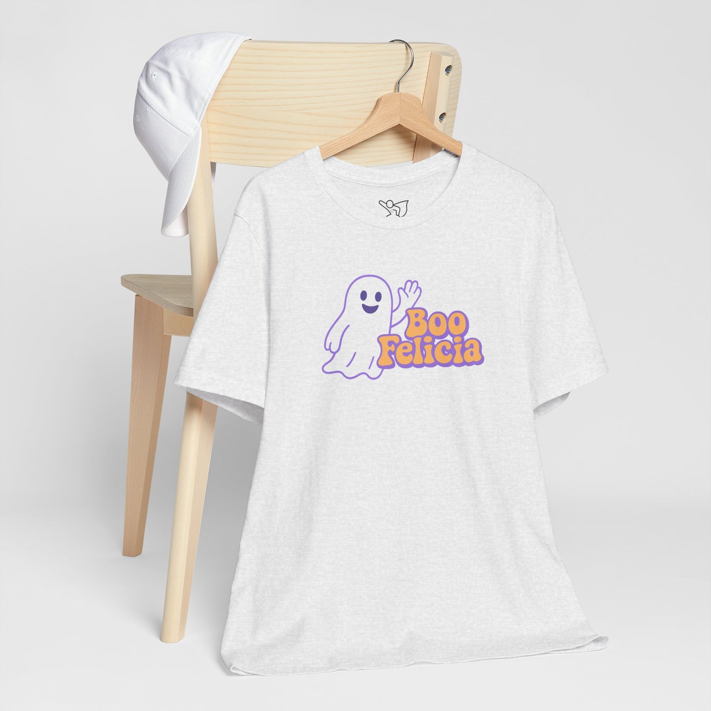 "Boo Felicia Ghost" Unisex Halloween T-Shirt, Spooky Apparel, Fun Gift, Casual Wear, Holiday Shirt
