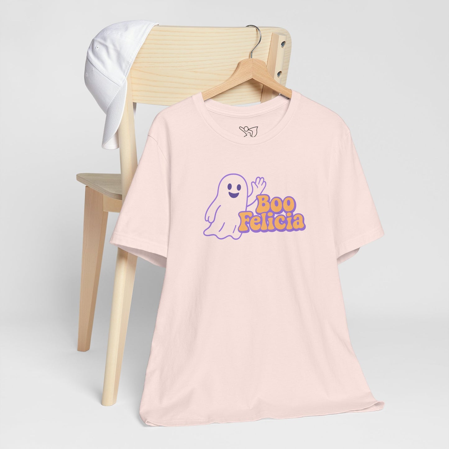 "Boo Felicia Ghost" Unisex Halloween T-Shirt, Spooky Apparel, Fun Gift, Casual Wear, Holiday Shirt