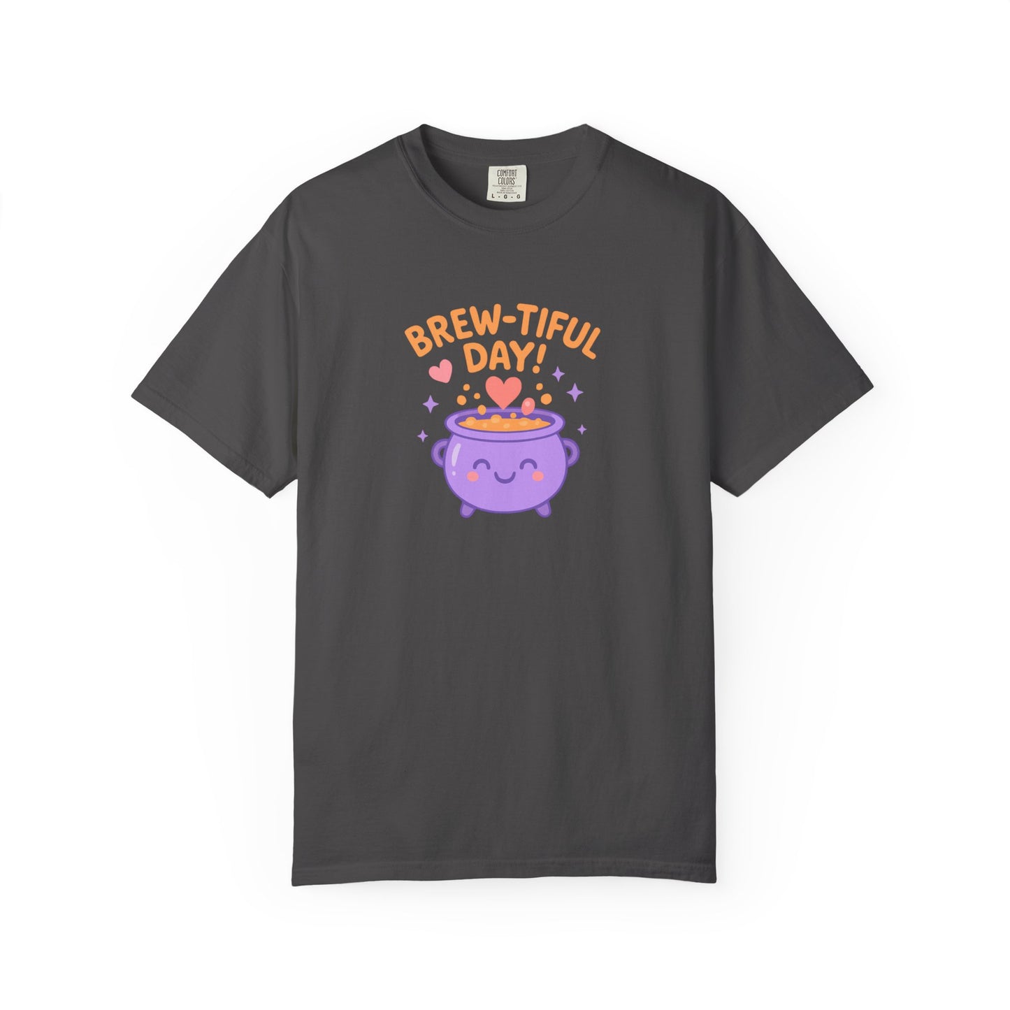 Brew-tiful Day T-Shirt, Cute Coffee Tee, Unisex Gift, Fun Humor Shirt, Coffee Lover Apparel, Casual Everyday Wear
