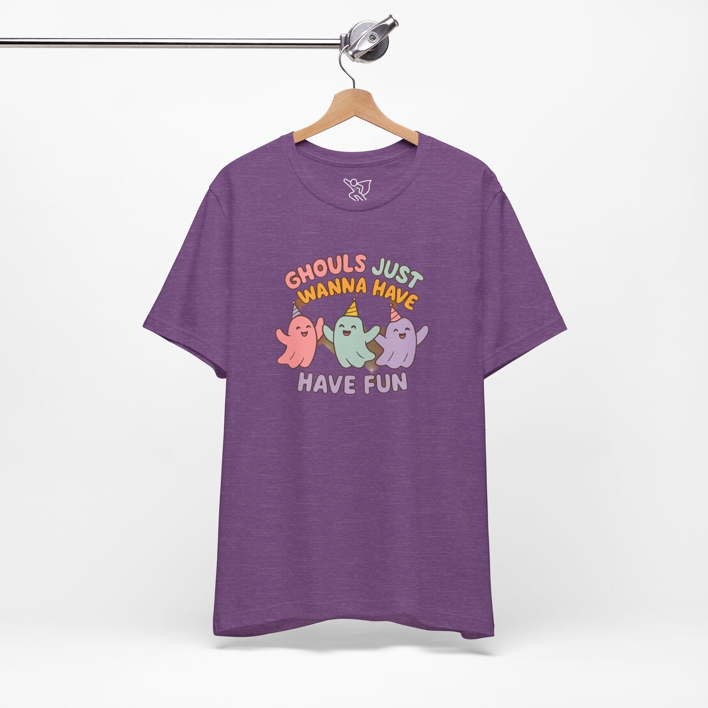 "Ghouls Just Wanna Have Fun" T-Shirt for Halloween, Unisex Graphic Shirt, Cute Ghosts Tee, Casual Wear, Gift for Friends