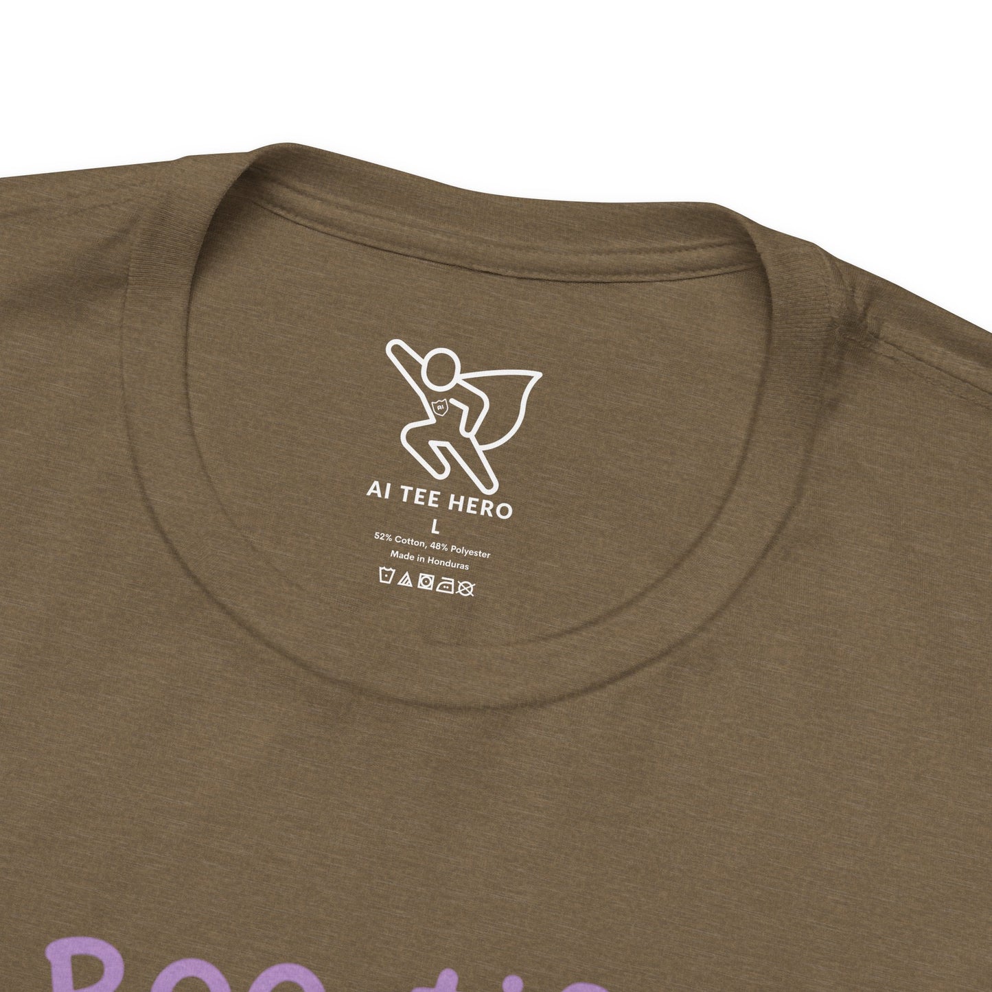 "Boo-tiful Inside Out" Ghost Tee, Cute Halloween Shirt, Unisex Short Sleeve T-Shirt, Fall Apparel, Spooky Vibes, Gift for Halloween Lovers