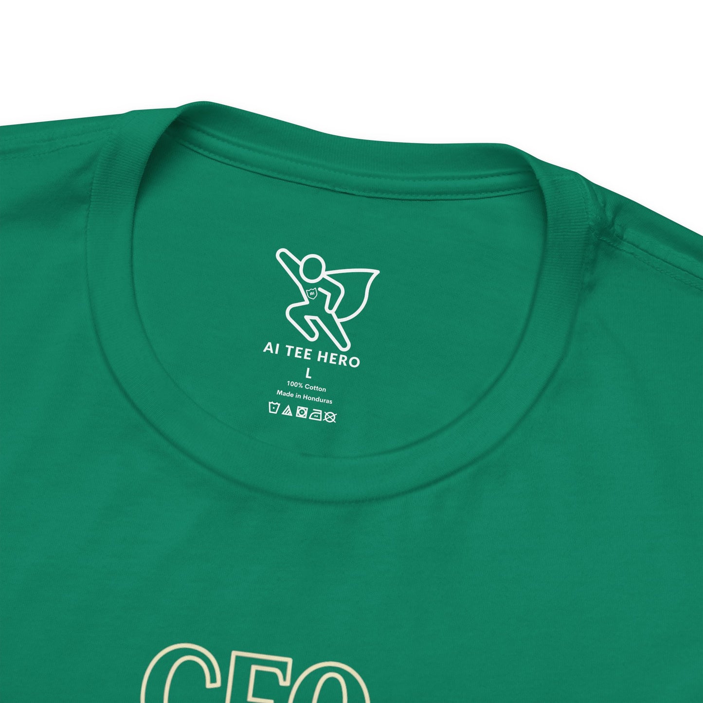 "CEO: Chief Espresso Officer" CW-1 Unisex Jersey T-Shirt for Baristas, Funny Coffee Shirt for Gifts, Perfect for Birthdays, Coffee Shop Outfits