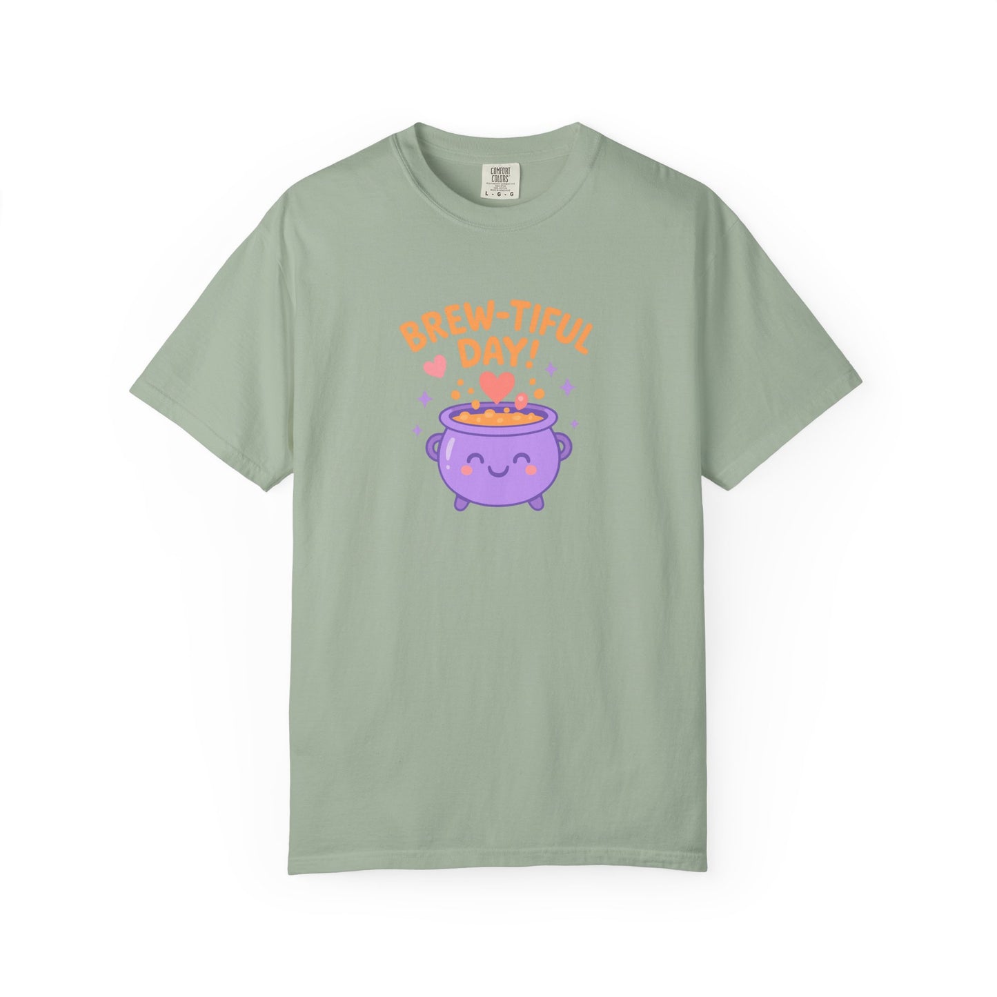 Brew-tiful Day T-Shirt, Cute Coffee Tee, Unisex Gift, Fun Humor Shirt, Coffee Lover Apparel, Casual Everyday Wear