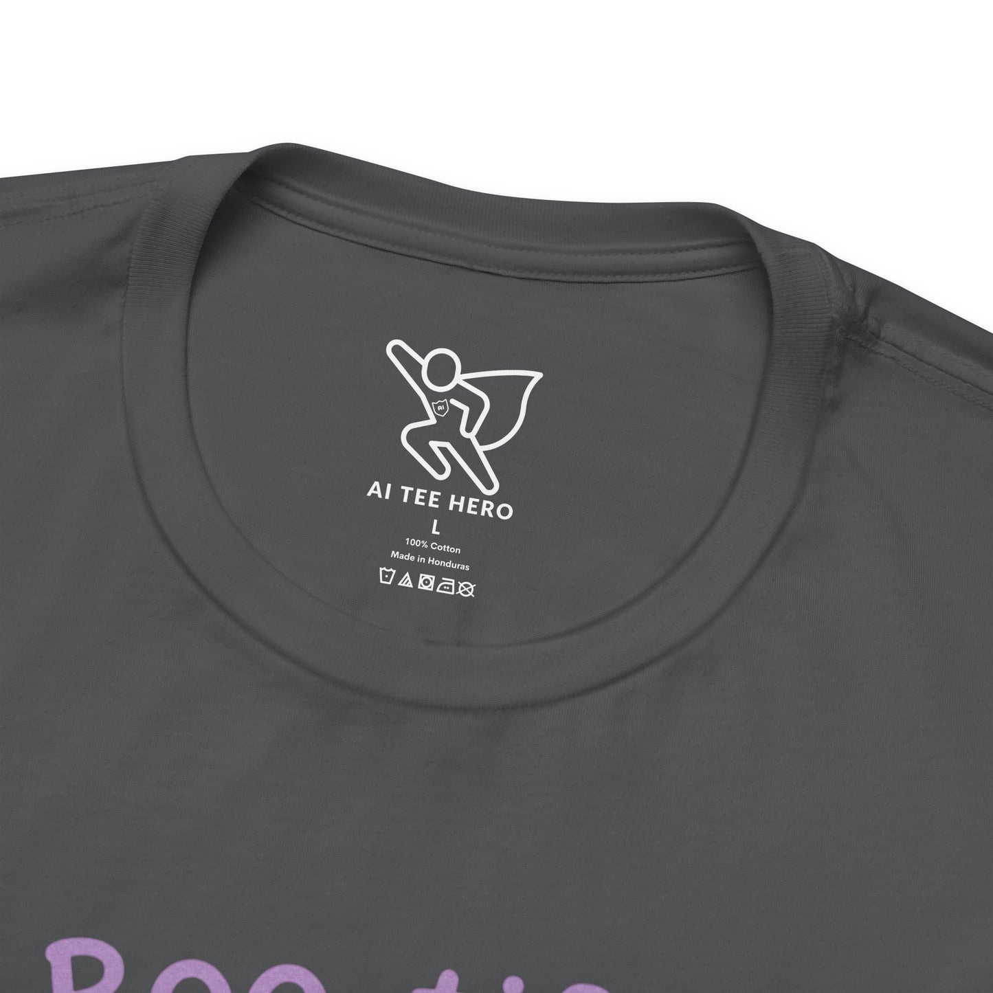 "Boo-tiful Inside Out" Ghost Tee, Cute Halloween Shirt, Unisex Short Sleeve T-Shirt, Fall Apparel, Spooky Vibes, Gift for Halloween Lovers