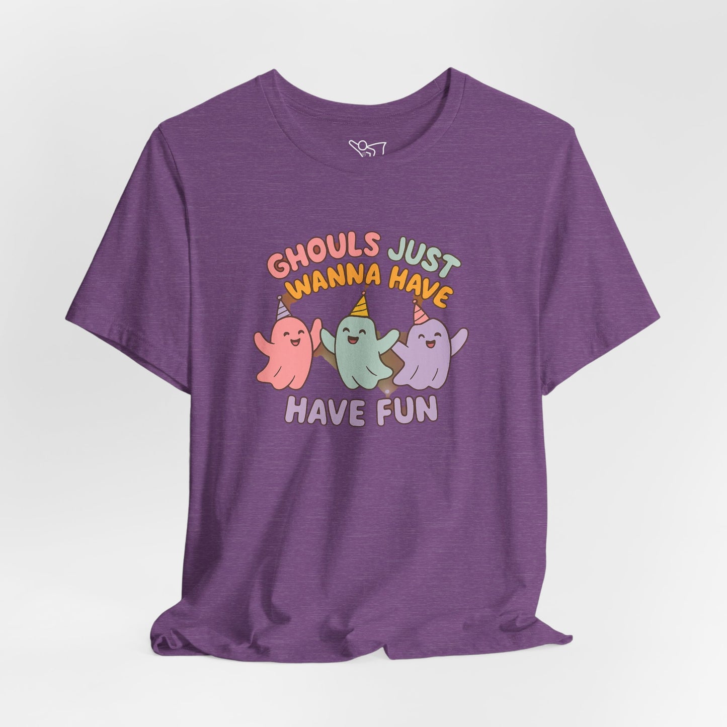 "Ghouls Just Wanna Have Fun" T-Shirt for Halloween, Unisex Graphic Shirt, Cute Ghosts Tee, Casual Wear, Gift for Friends