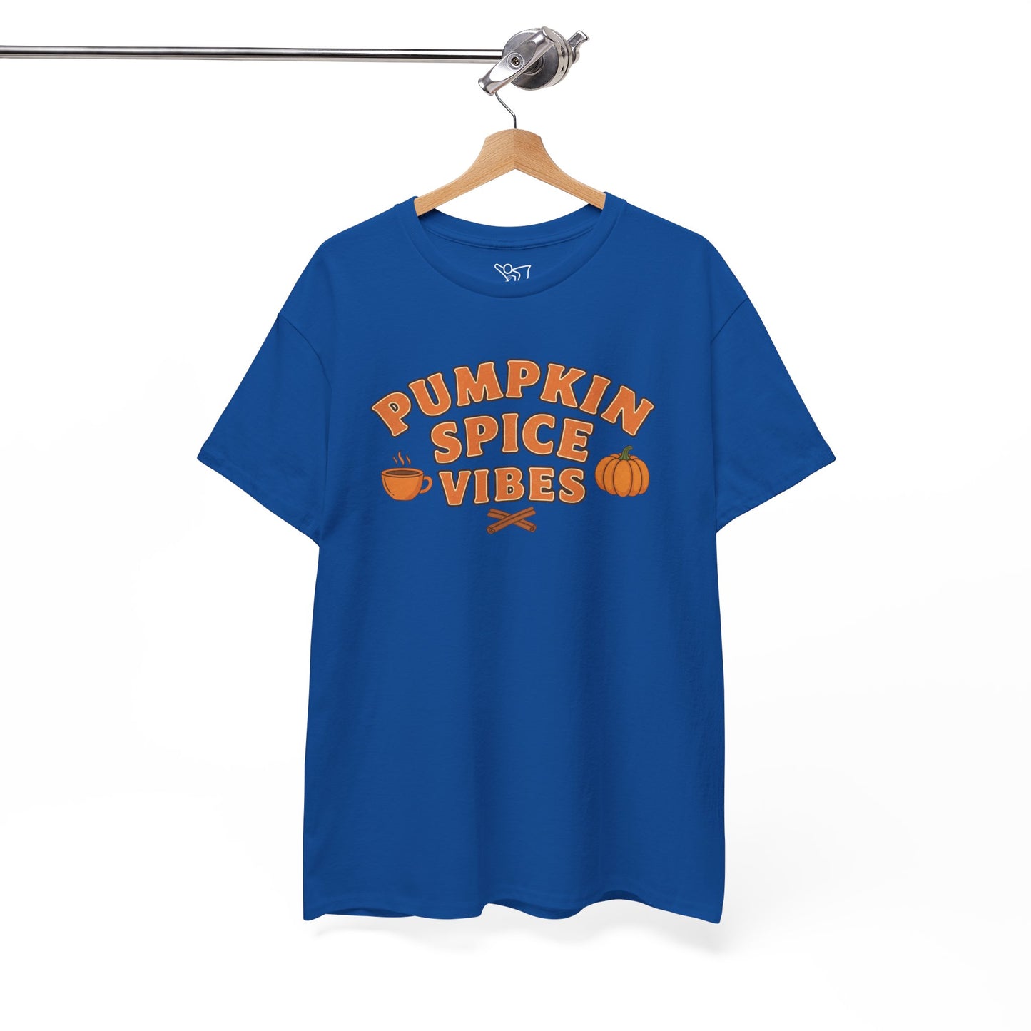 "Pumpkin Spice Vibes" Unisex Autumn T-Shirt for Fall, Cozy Apparel, Pumpkin Lover Gift, Halloween Party Wear