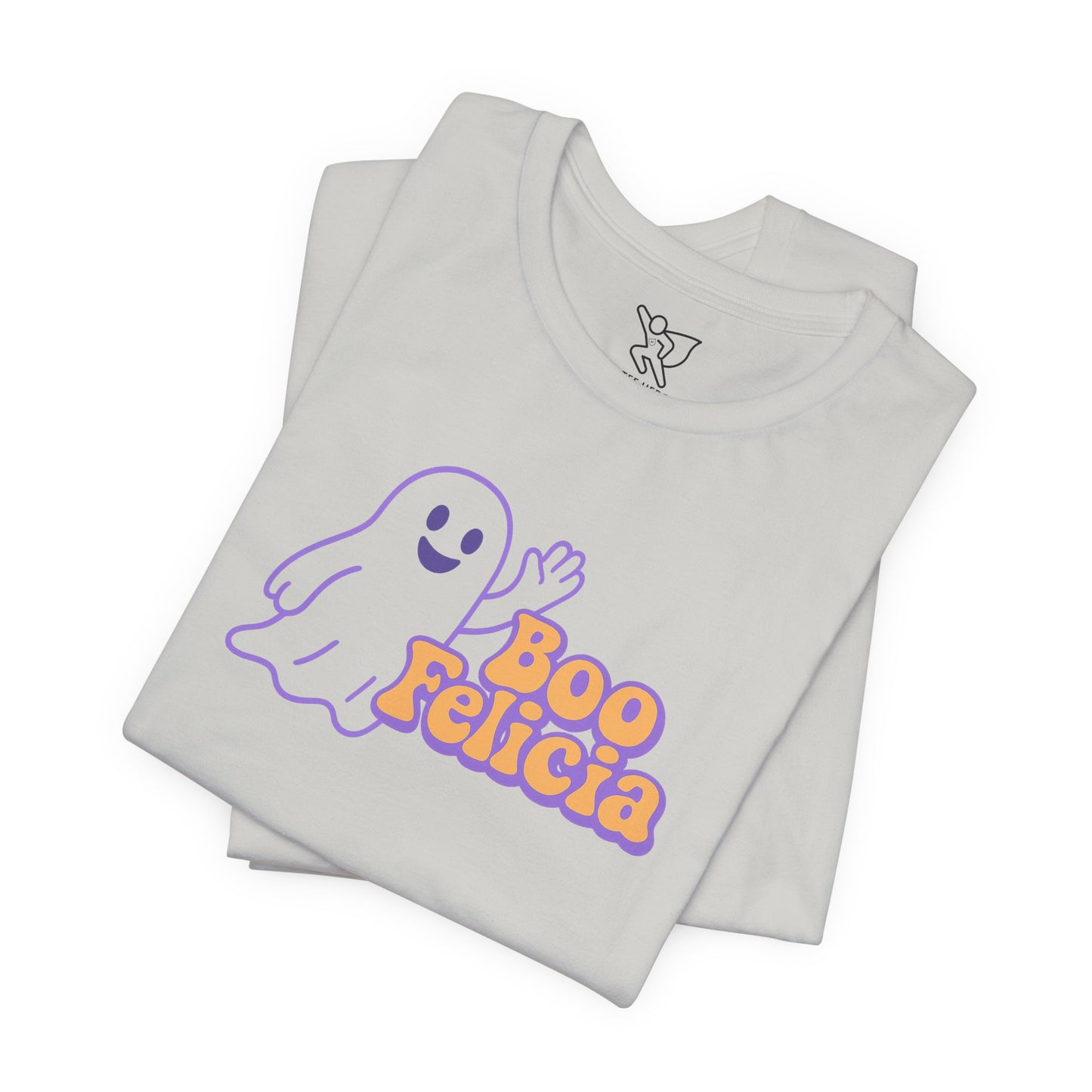"Boo Felicia Ghost" Unisex Halloween T-Shirt, Spooky Apparel, Fun Gift, Casual Wear, Holiday Shirt