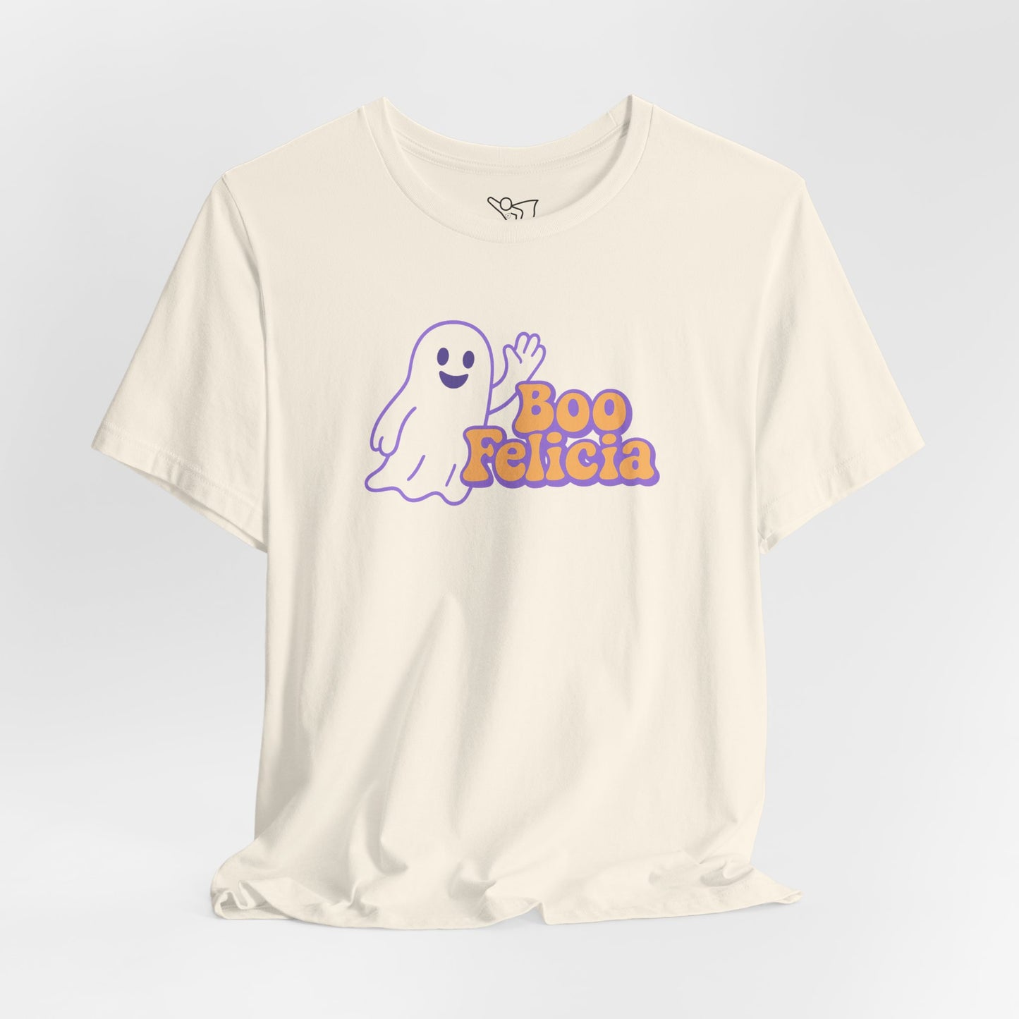 "Boo Felicia Ghost" Unisex Halloween T-Shirt, Spooky Apparel, Fun Gift, Casual Wear, Holiday Shirt