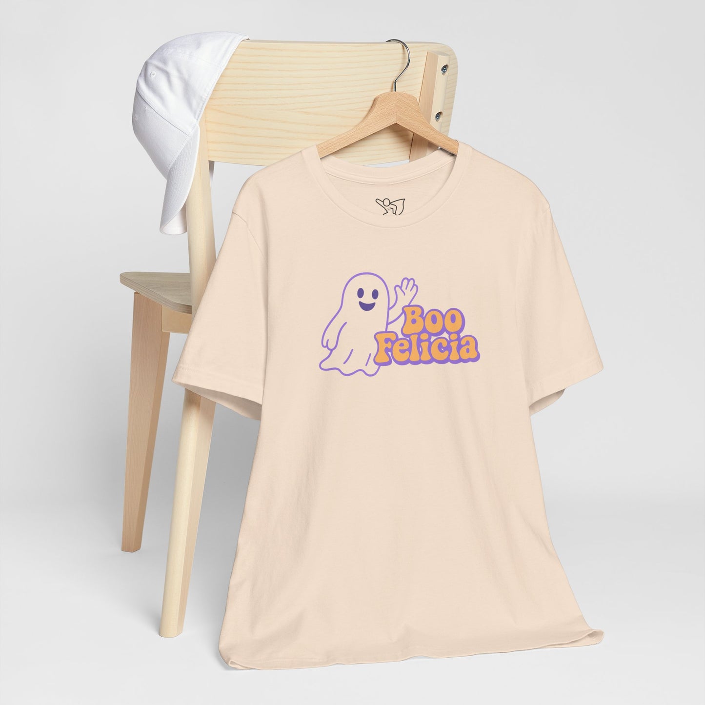 "Boo Felicia Ghost" Unisex Halloween T-Shirt, Spooky Apparel, Fun Gift, Casual Wear, Holiday Shirt