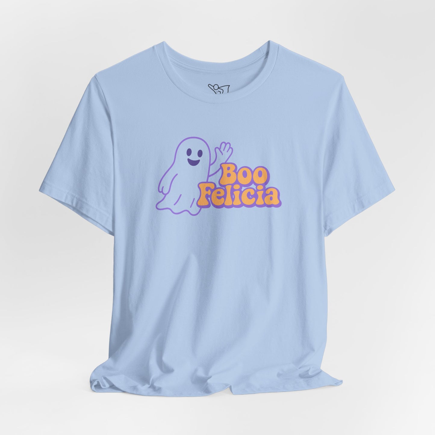 "Boo Felicia Ghost" Unisex Halloween T-Shirt, Spooky Apparel, Fun Gift, Casual Wear, Holiday Shirt