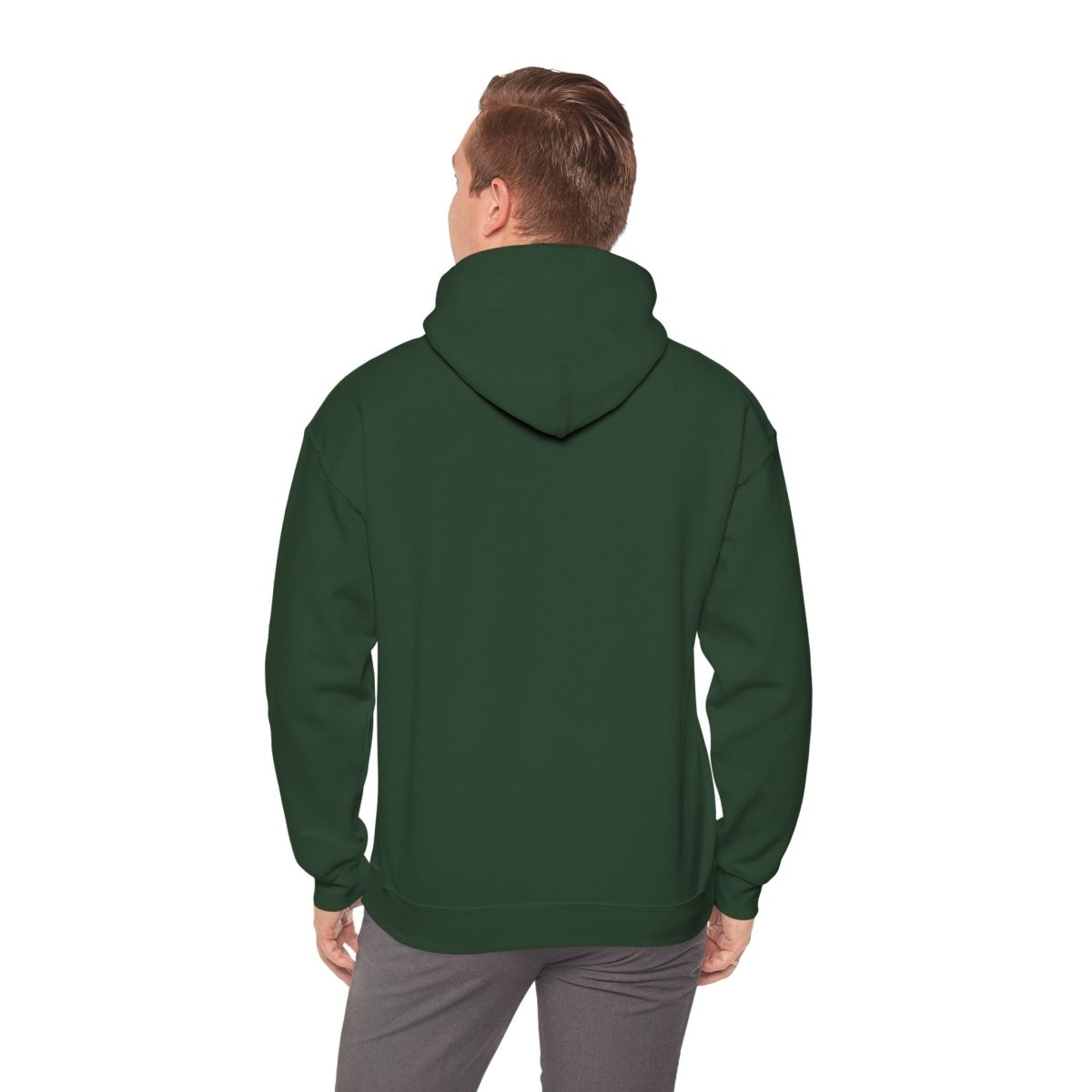 "404 Feelings Not Found" Embroidery Design Unisex Heavy Blend™ Hooded Sweatshirt - AI Tee Hero