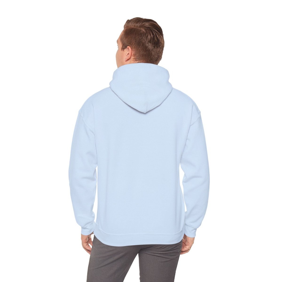 "404 Feelings Not Found" Embroidery Design Unisex Heavy Blend™ Hooded Sweatshirt - AI Tee Hero