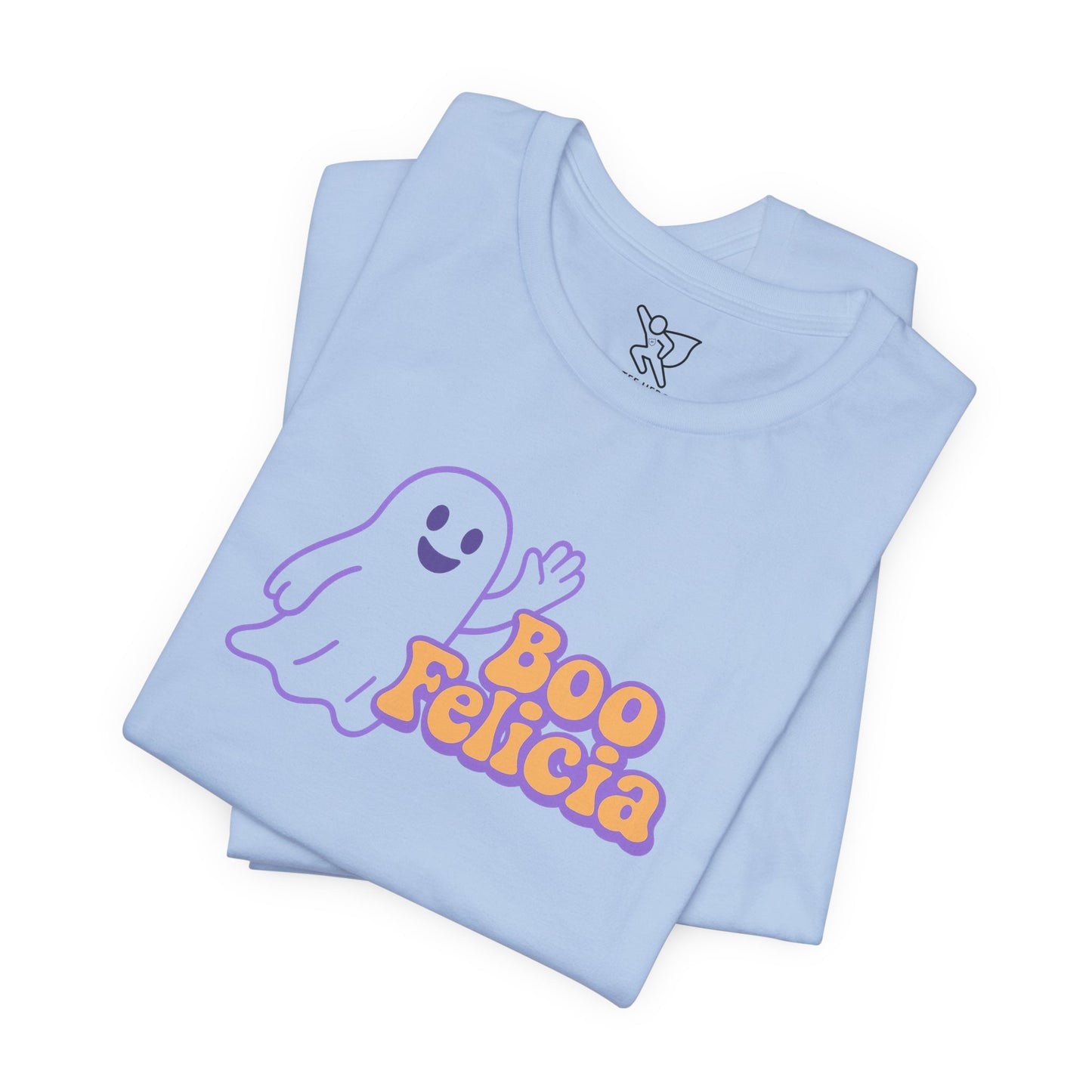 "Boo Felicia Ghost" Unisex Halloween T-Shirt, Spooky Apparel, Fun Gift, Casual Wear, Holiday Shirt