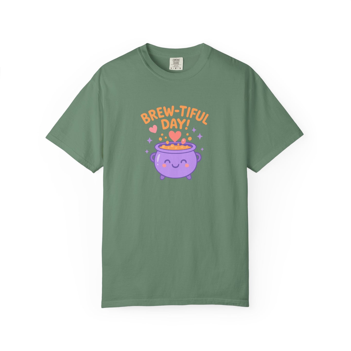 Brew-tiful Day T-Shirt, Cute Coffee Tee, Unisex Gift, Fun Humor Shirt, Coffee Lover Apparel, Casual Everyday Wear