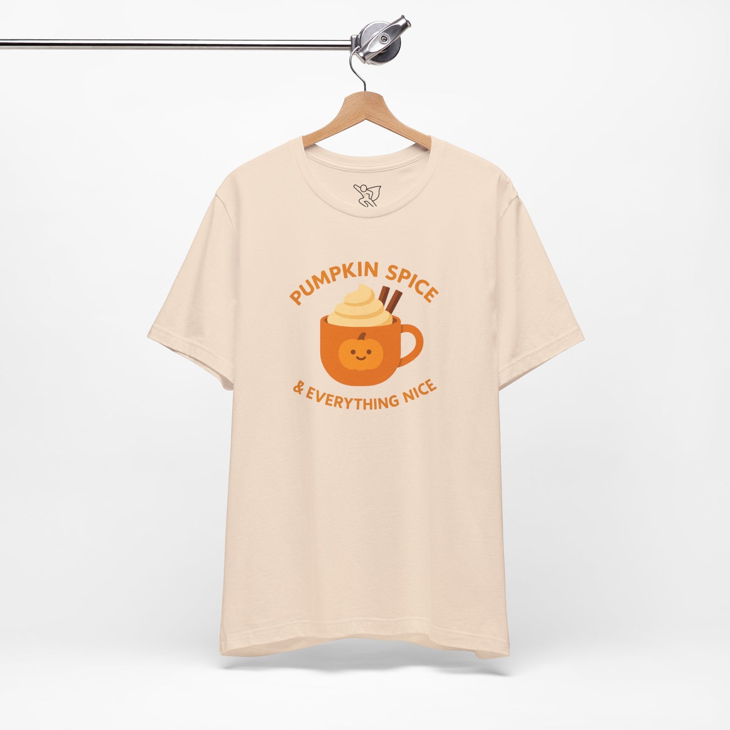 "Pumpkin Spice & Everything Nice" Fall T-Shirt, Autumn Fashion, Cozy Casual Wear, Pumpkin Lovers Gift, Seasonal Apparel