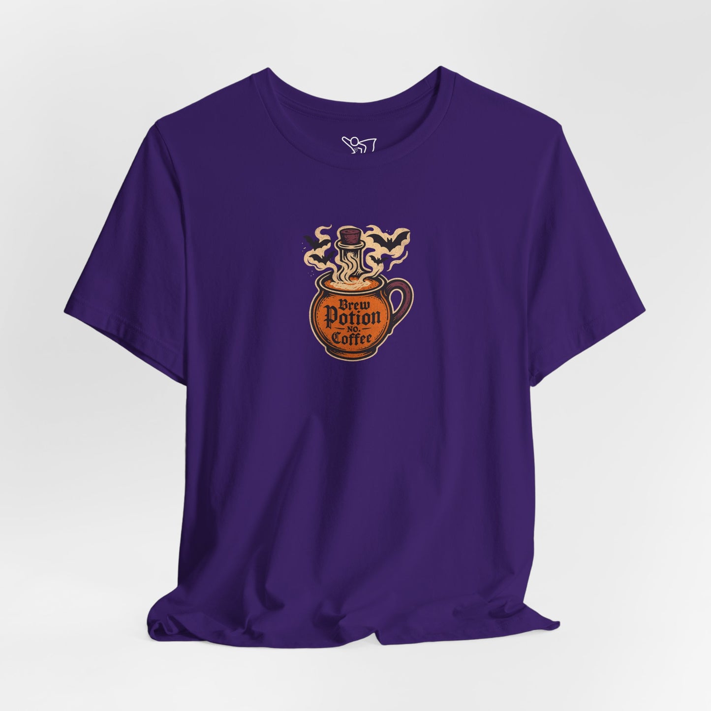 "Coffee Potion" Unisex Tee, Casual Wear, Gift for Coffee Lovers, Magical T-Shirt, Witchy Apparel, Coffee Enthusiast Presents
