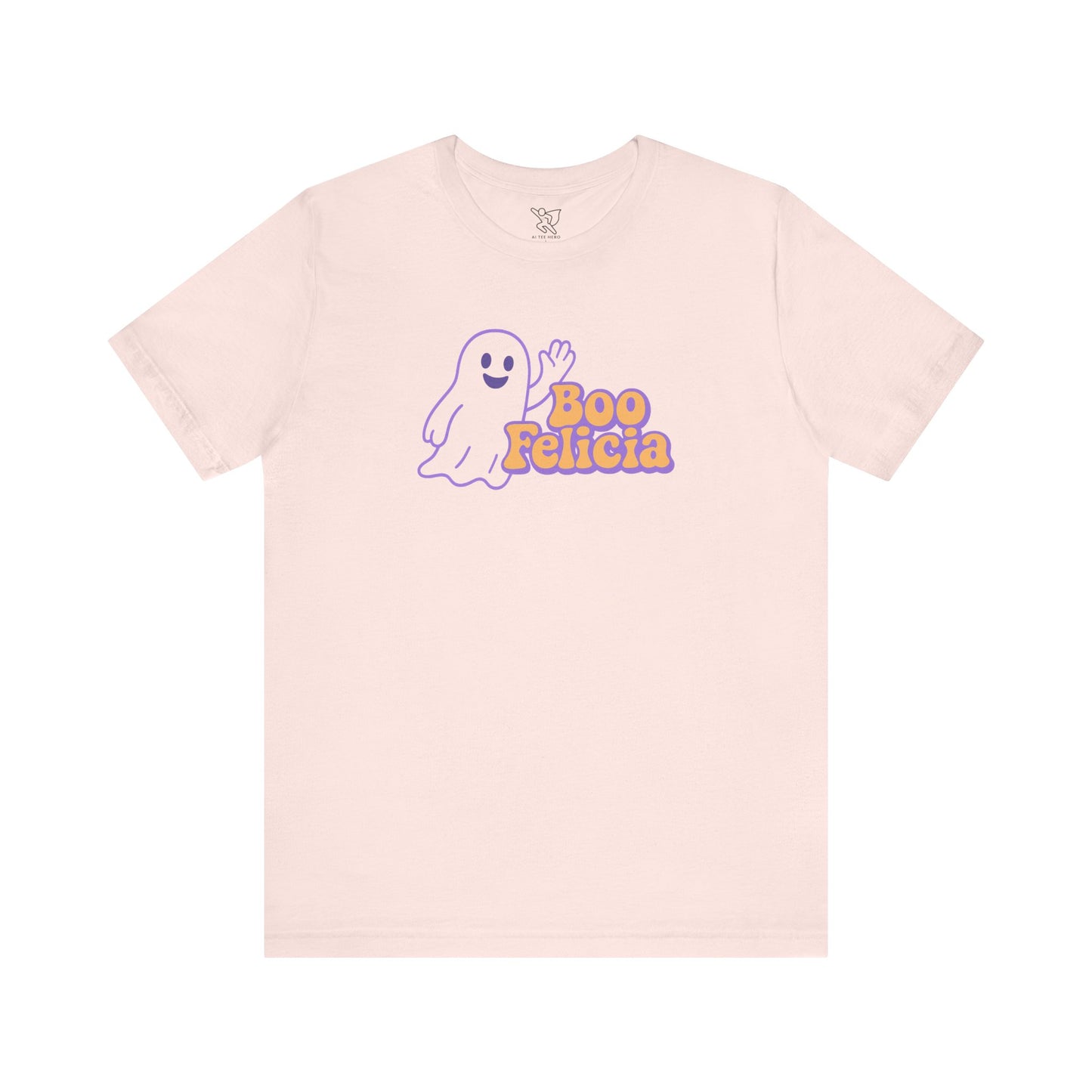 "Boo Felicia Ghost" Unisex Halloween T-Shirt, Spooky Apparel, Fun Gift, Casual Wear, Holiday Shirt