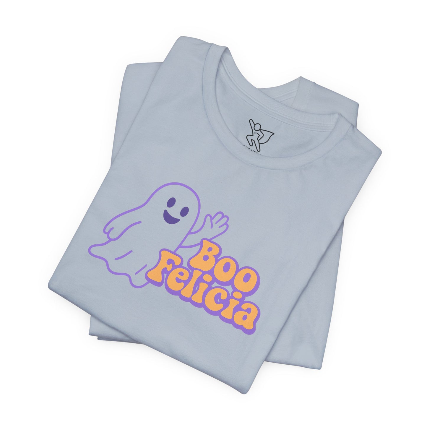 "Boo Felicia Ghost" Unisex Halloween T-Shirt, Spooky Apparel, Fun Gift, Casual Wear, Holiday Shirt