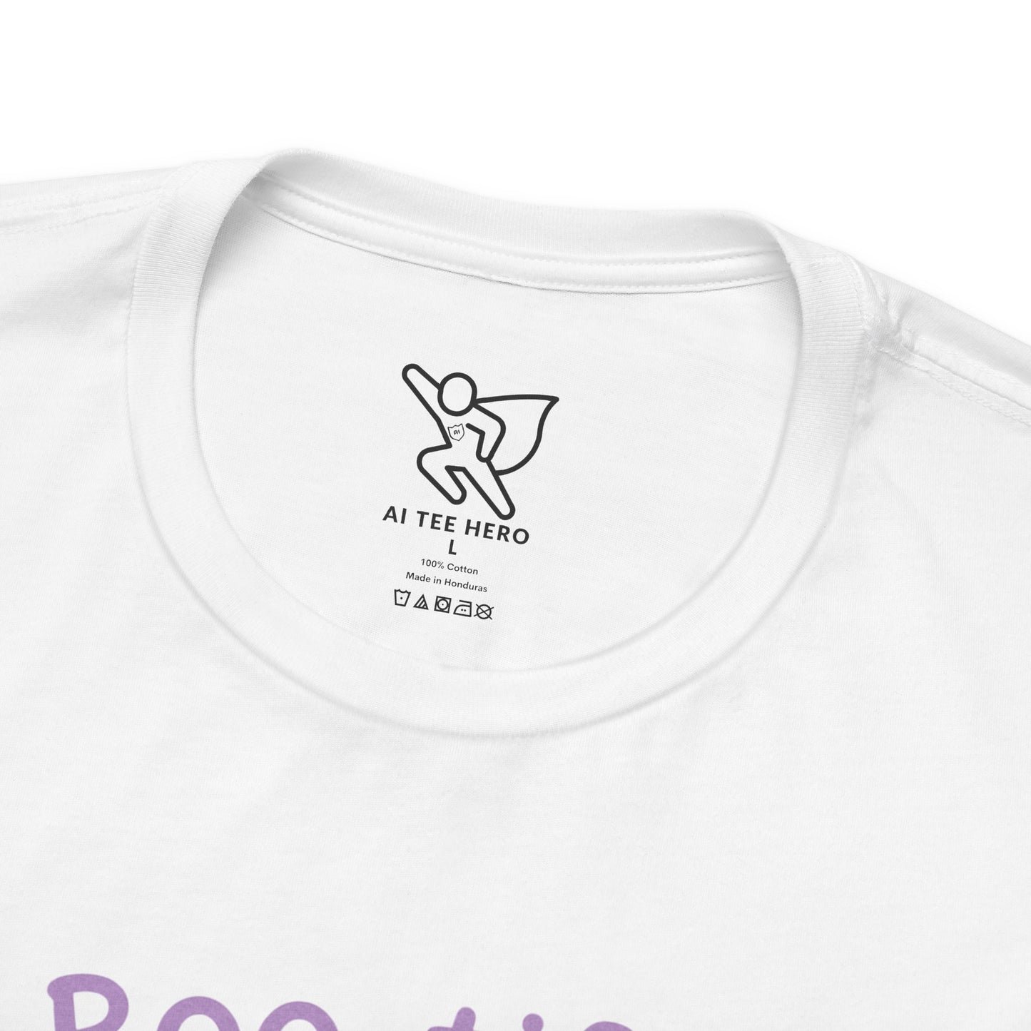 "Boo-tiful Inside Out" Ghost Tee, Cute Halloween Shirt, Unisex Short Sleeve T-Shirt, Fall Apparel, Spooky Vibes, Gift for Halloween Lovers