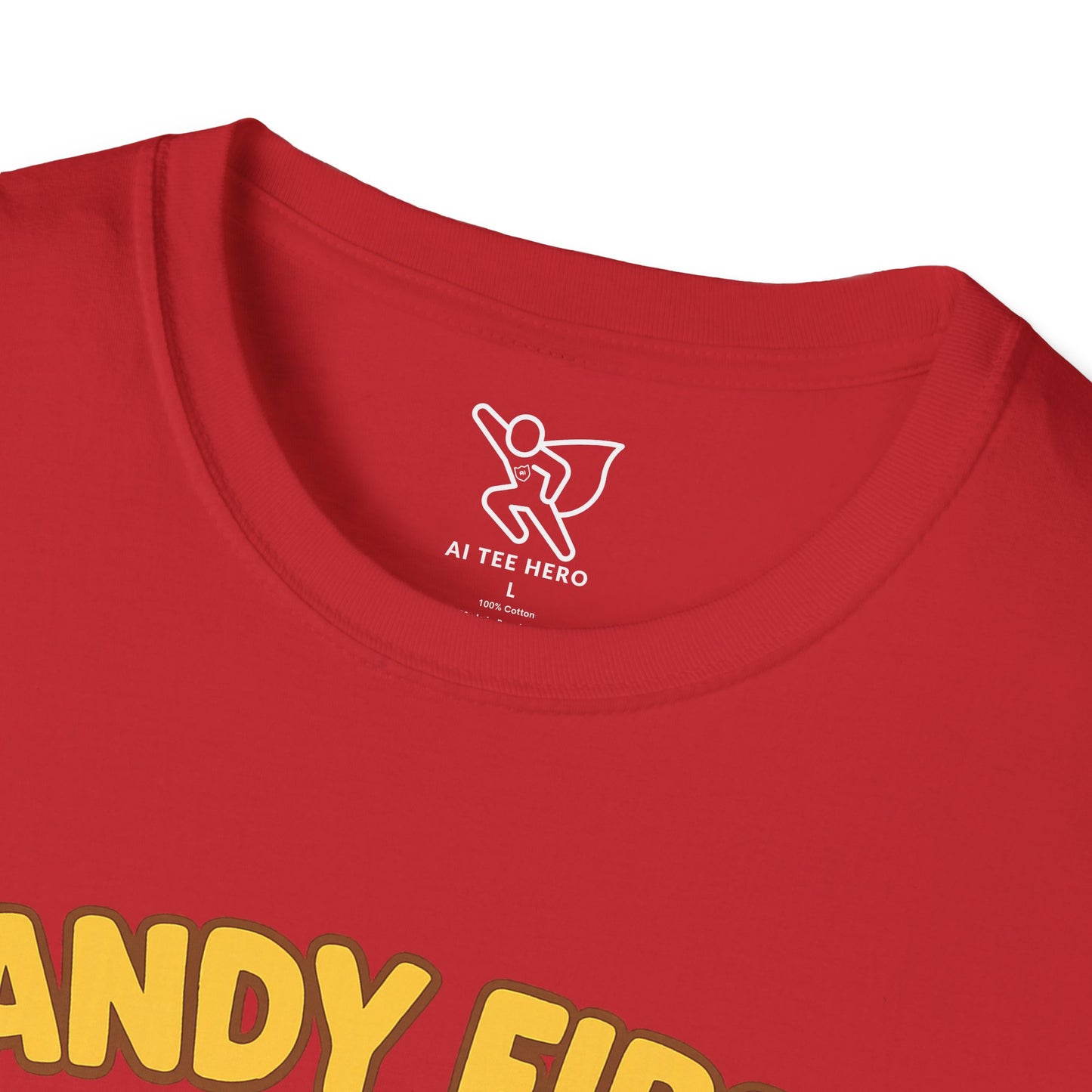 "Candy First, Questions Later" Unisex T-Shirt - Playful Graphic Tee, Fun Gift for Candy Lovers, Perfect for Parties, Quirky Fashion