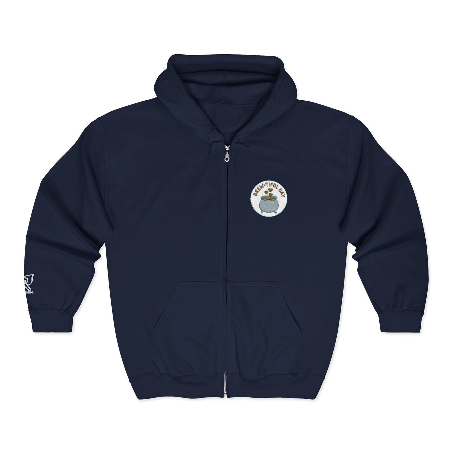"Brew-tiful Day" Cozy Botanical Sweatshirt, Perfect for Gifts, Gardening Lovers, Unisex Hoodie, Casual Wear