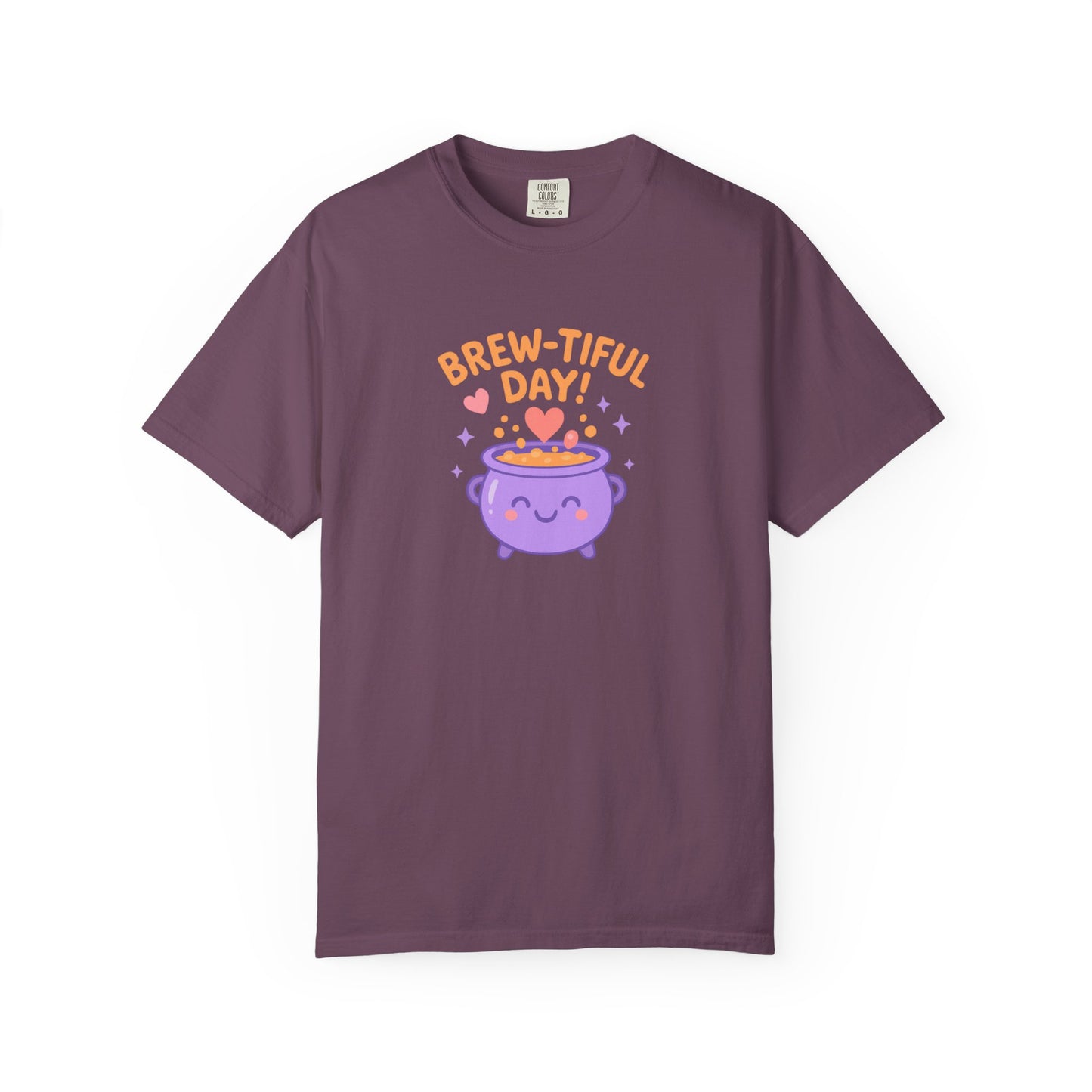 Brew-tiful Day T-Shirt, Cute Coffee Tee, Unisex Gift, Fun Humor Shirt, Coffee Lover Apparel, Casual Everyday Wear
