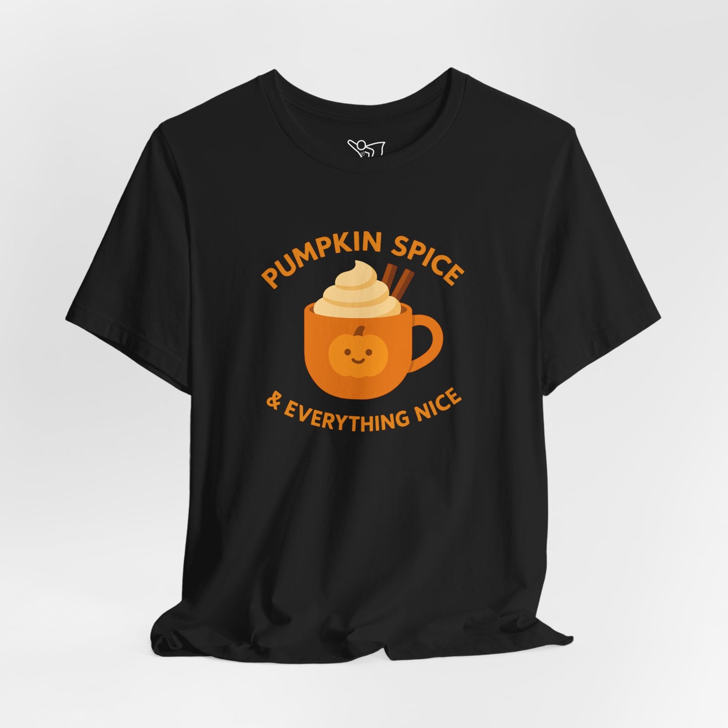"Pumpkin Spice & Everything Nice" Fall T-Shirt, Autumn Fashion, Cozy Casual Wear, Pumpkin Lovers Gift, Seasonal Apparel