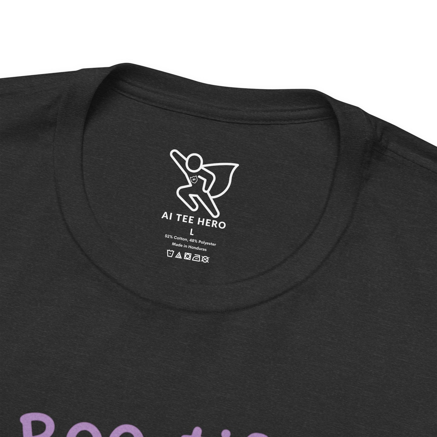 "Boo-tiful Inside Out" Ghost Tee, Cute Halloween Shirt, Unisex Short Sleeve T-Shirt, Fall Apparel, Spooky Vibes, Gift for Halloween Lovers