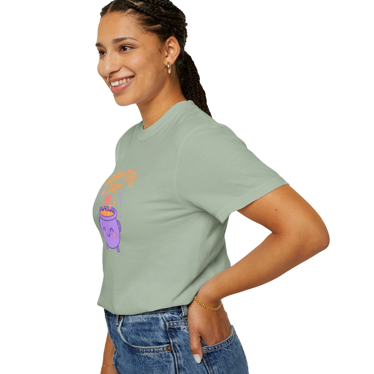 Brew-tiful Day T-Shirt, Cute Coffee Tee, Unisex Gift, Fun Humor Shirt, Coffee Lover Apparel, Casual Everyday Wear