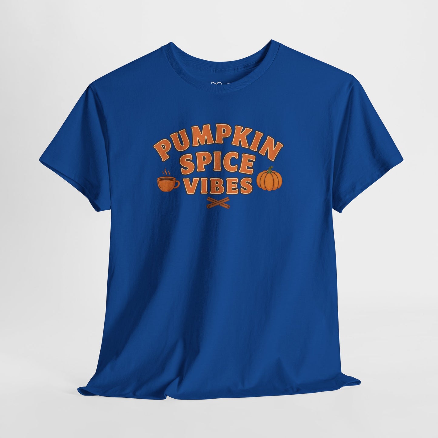 "Pumpkin Spice Vibes" Unisex Autumn T-Shirt for Fall, Cozy Apparel, Pumpkin Lover Gift, Halloween Party Wear