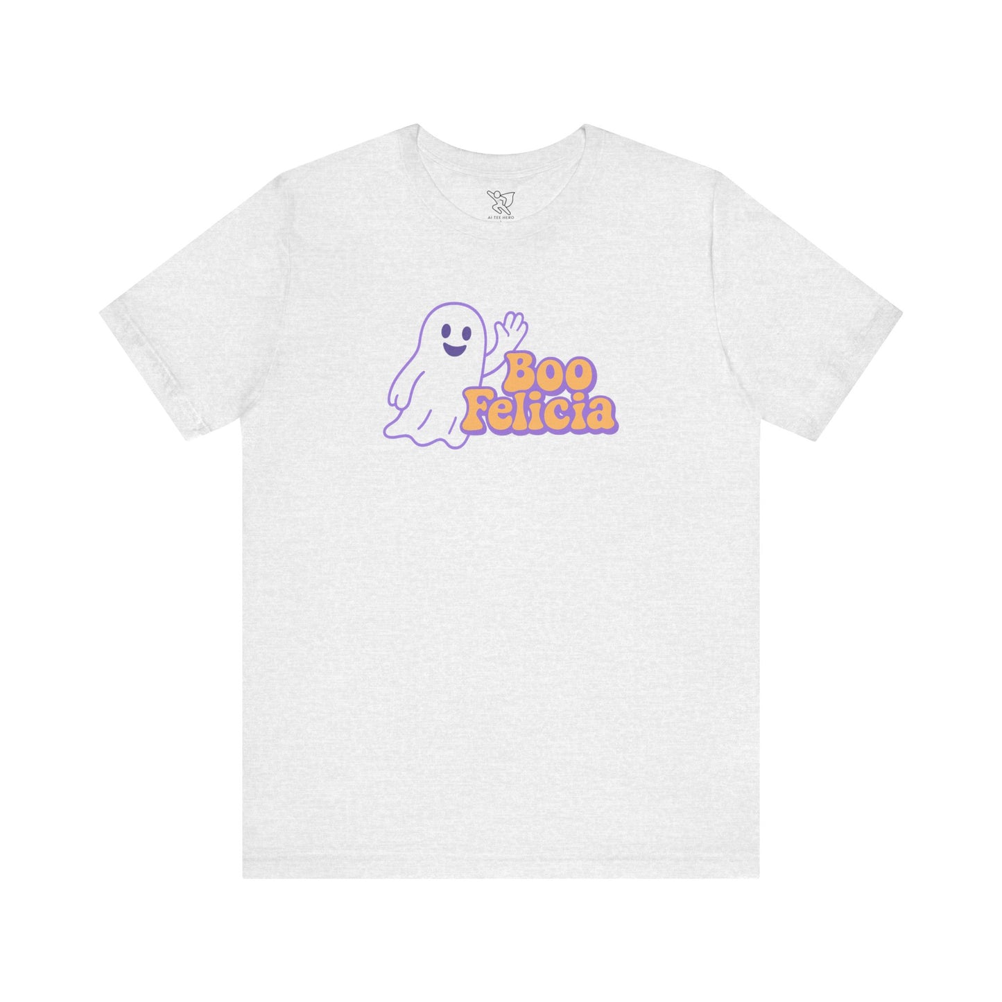 "Boo Felicia Ghost" Unisex Halloween T-Shirt, Spooky Apparel, Fun Gift, Casual Wear, Holiday Shirt