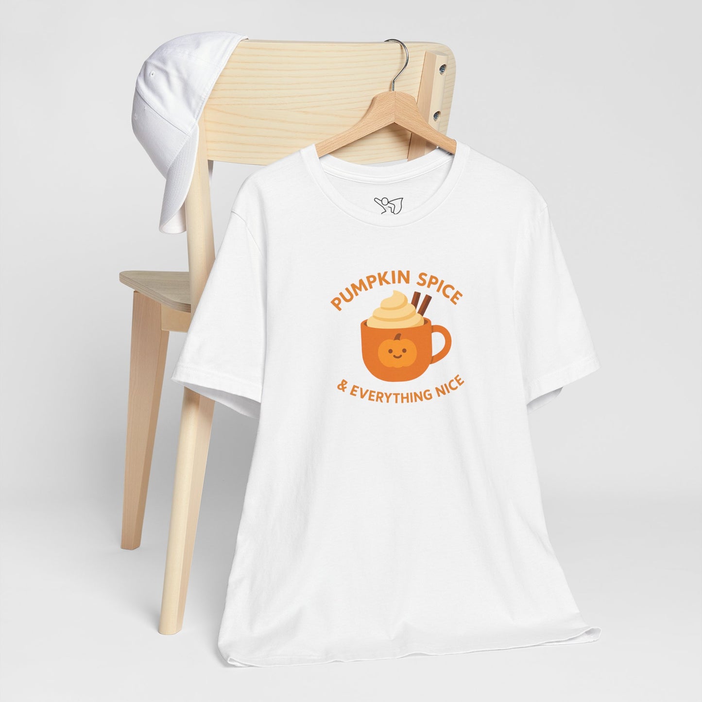 "Pumpkin Spice & Everything Nice" Fall T-Shirt, Autumn Fashion, Cozy Casual Wear, Pumpkin Lovers Gift, Seasonal Apparel